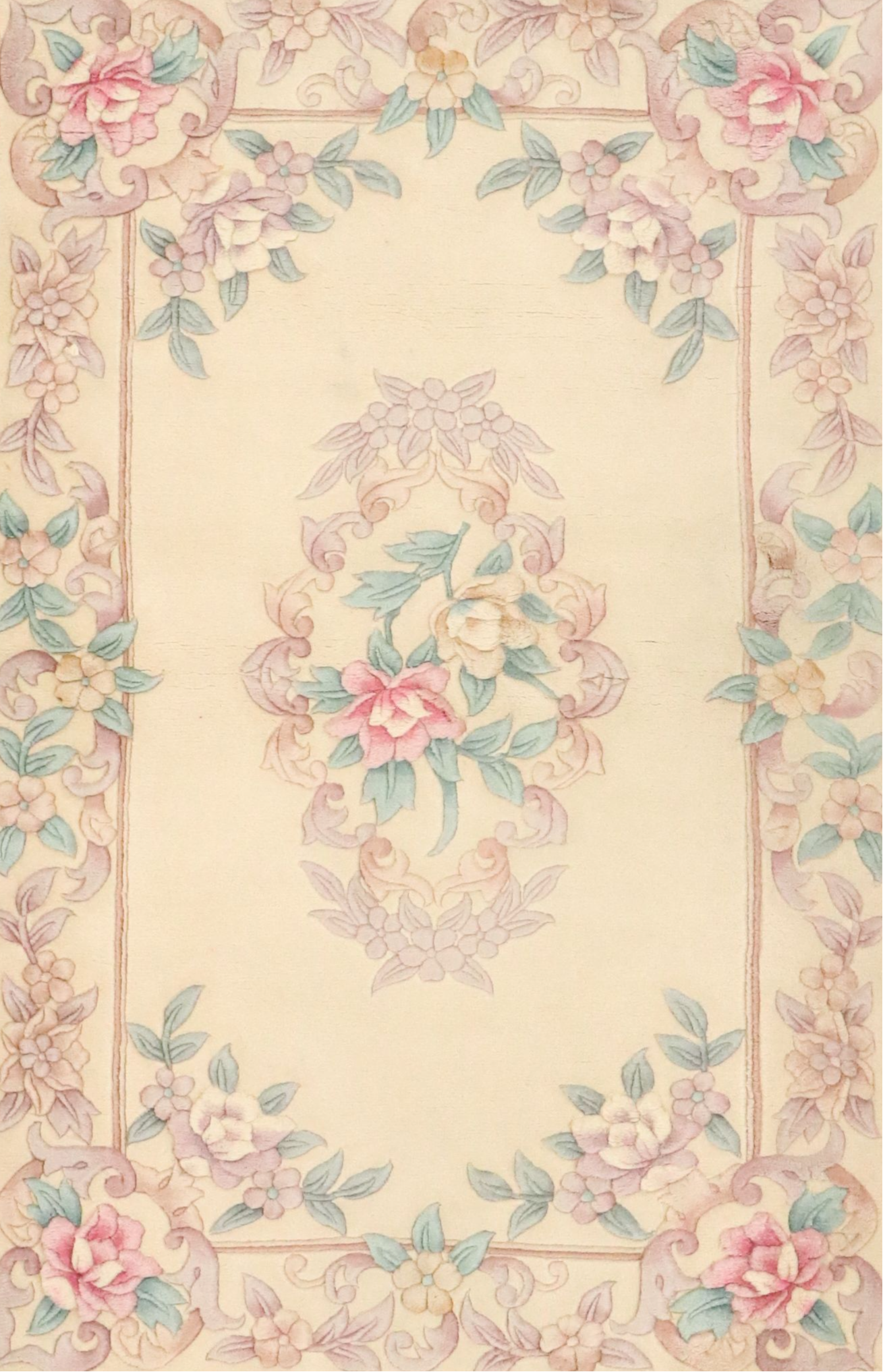 3'10 x 6'3 Hand-Knotted Chinese Peking Area Rug