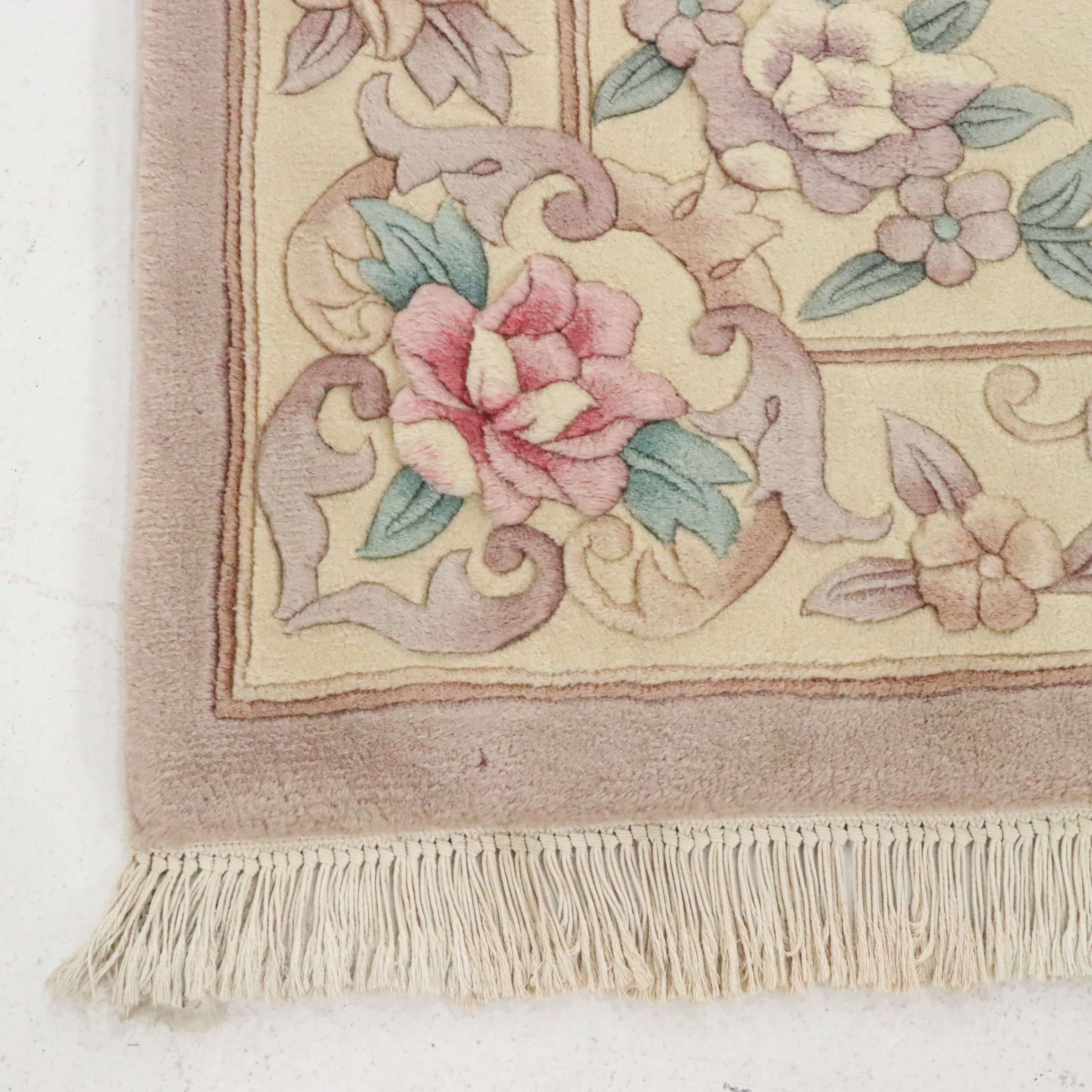 3'10 x 6'3 Hand-Knotted Chinese Peking Area Rug