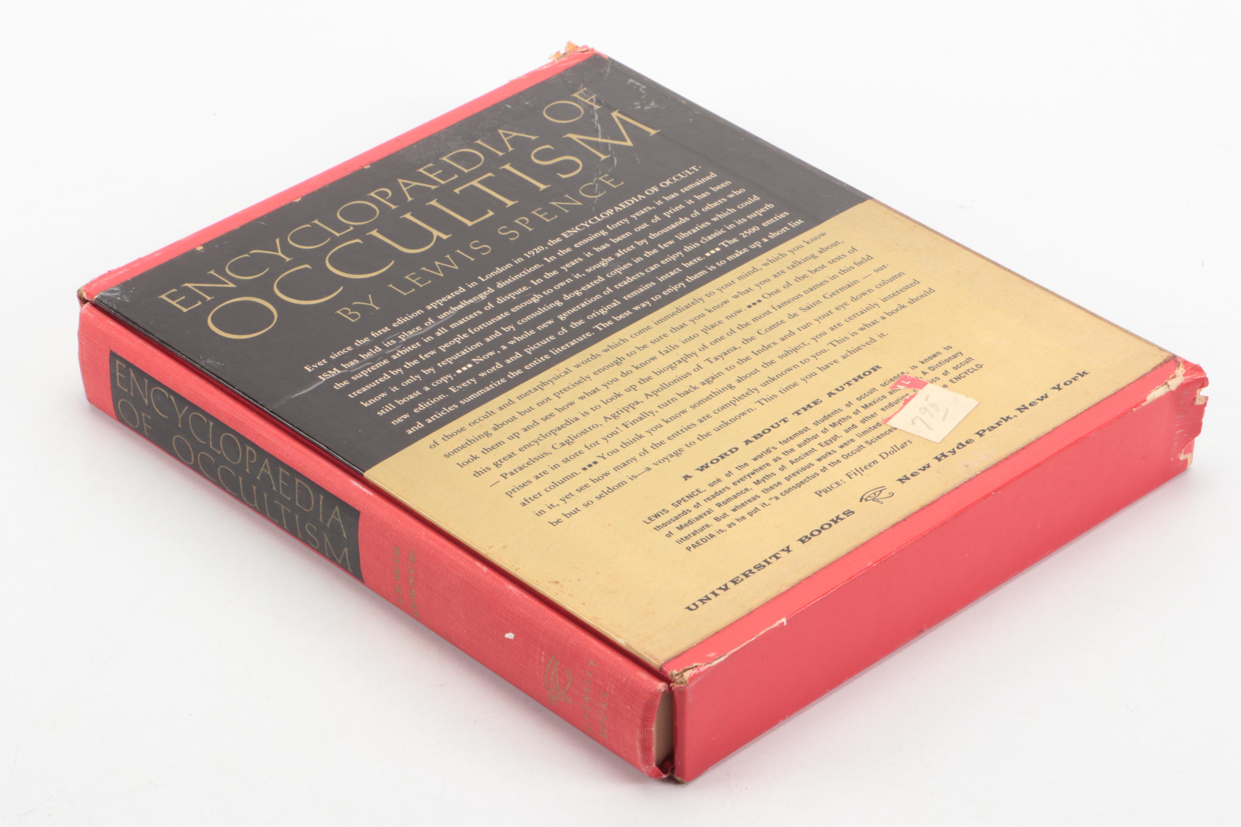 Illustrated "An Encyclopaedia of Occultism" by Lewis Spence, 1960