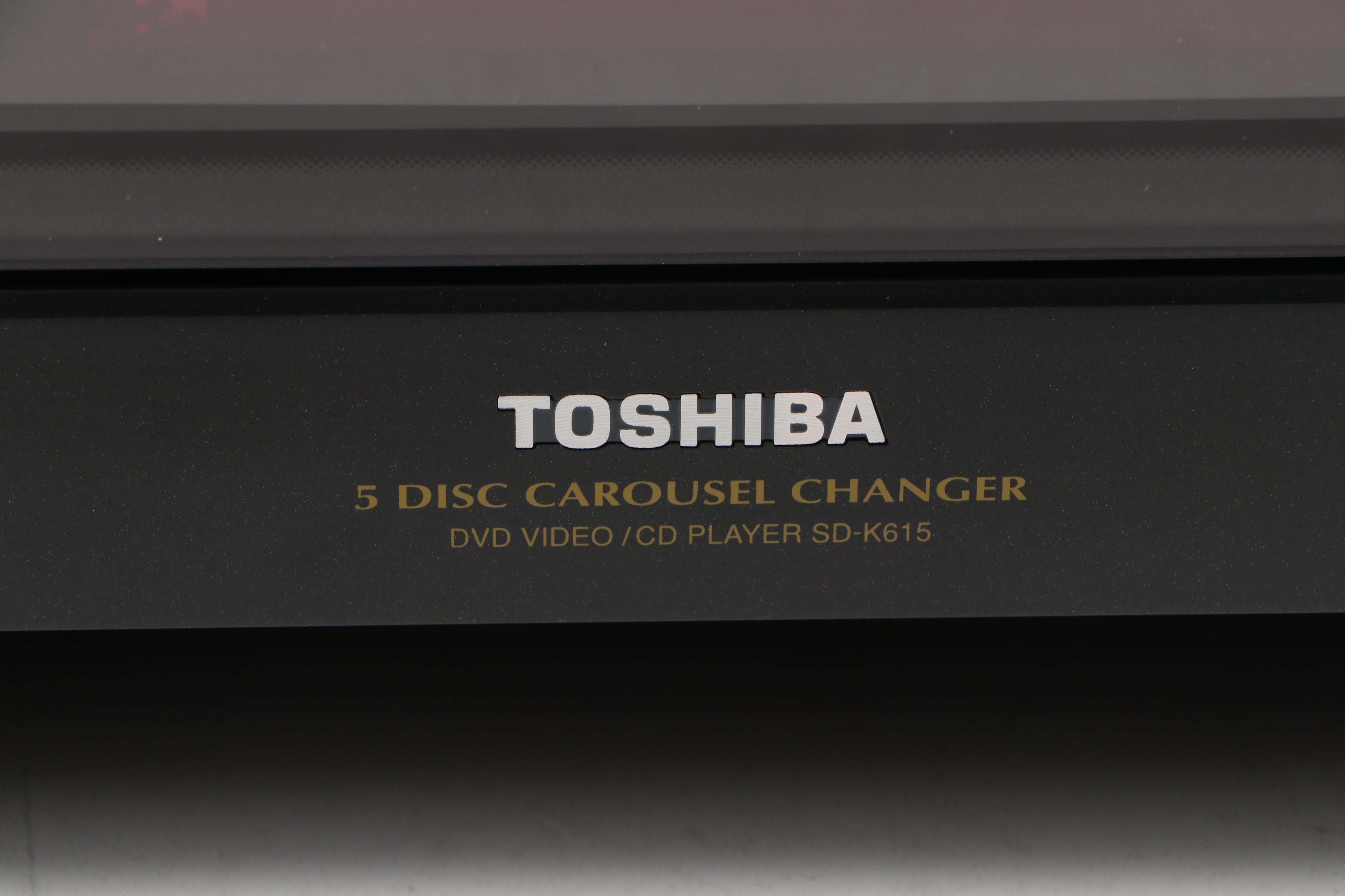 Pioneer Audio/Video Stereo Receiver with Toshiba DVD/CD Player