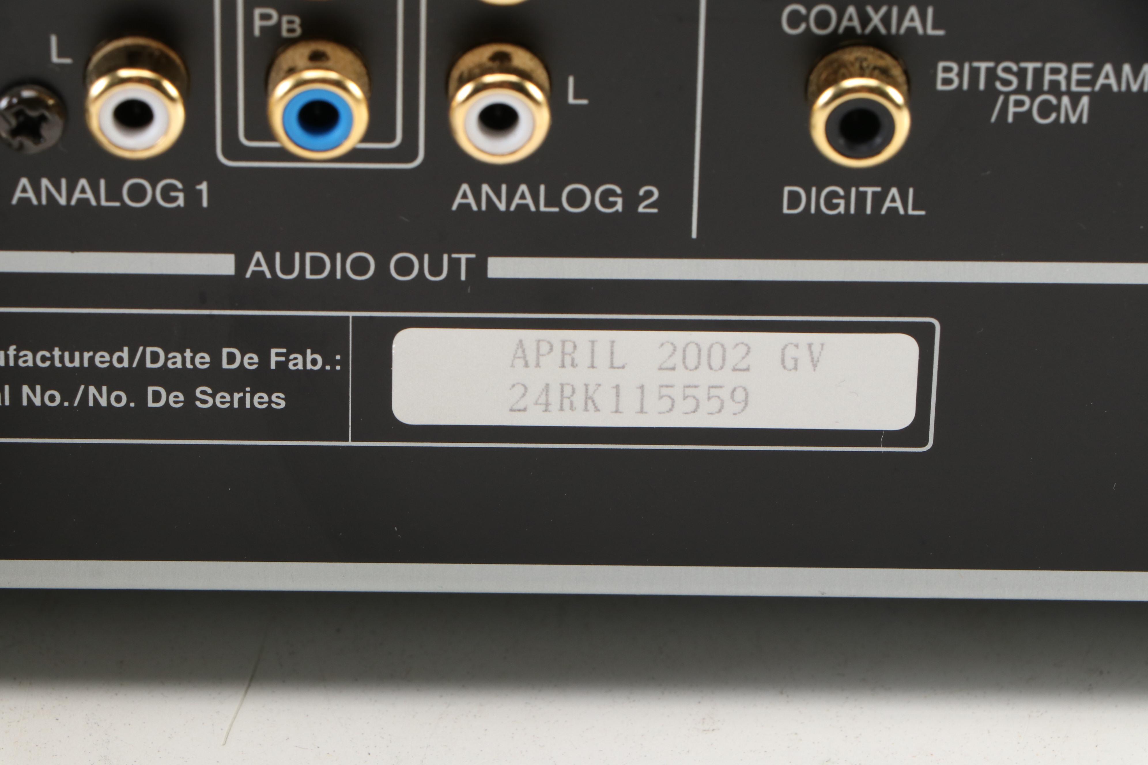 Pioneer Audio/Video Stereo Receiver with Toshiba DVD/CD Player