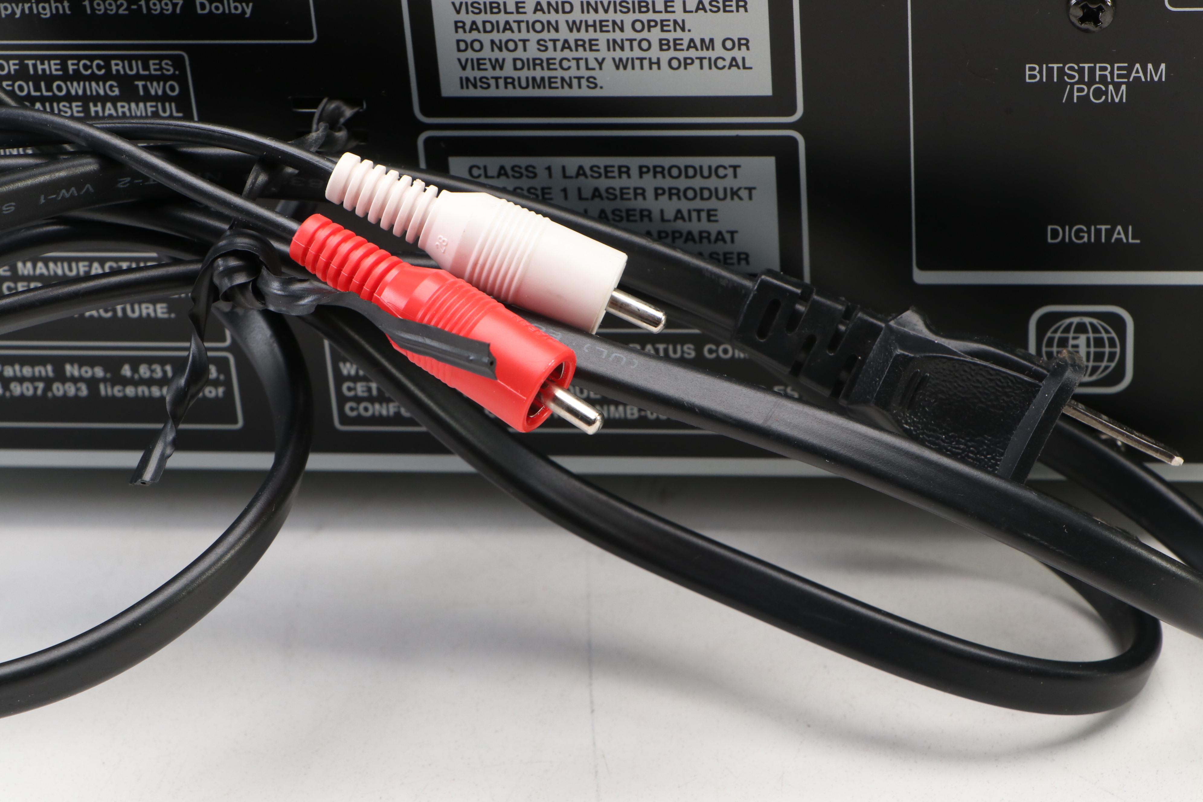 Pioneer Audio/Video Stereo Receiver with Toshiba DVD/CD Player