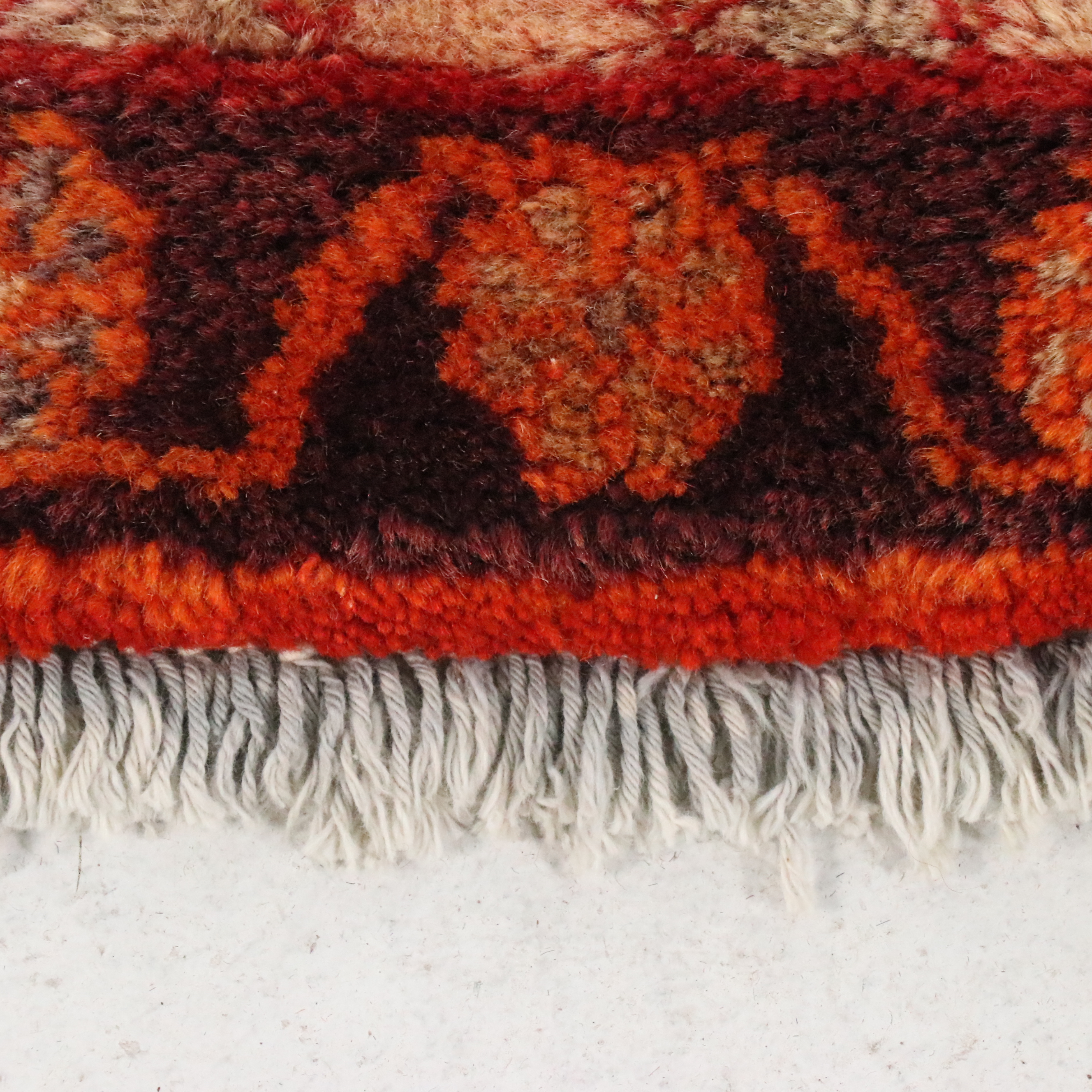 3'3 x 13'9 Hand-Knotted Persian Lurs Carpet Runner Long Rug