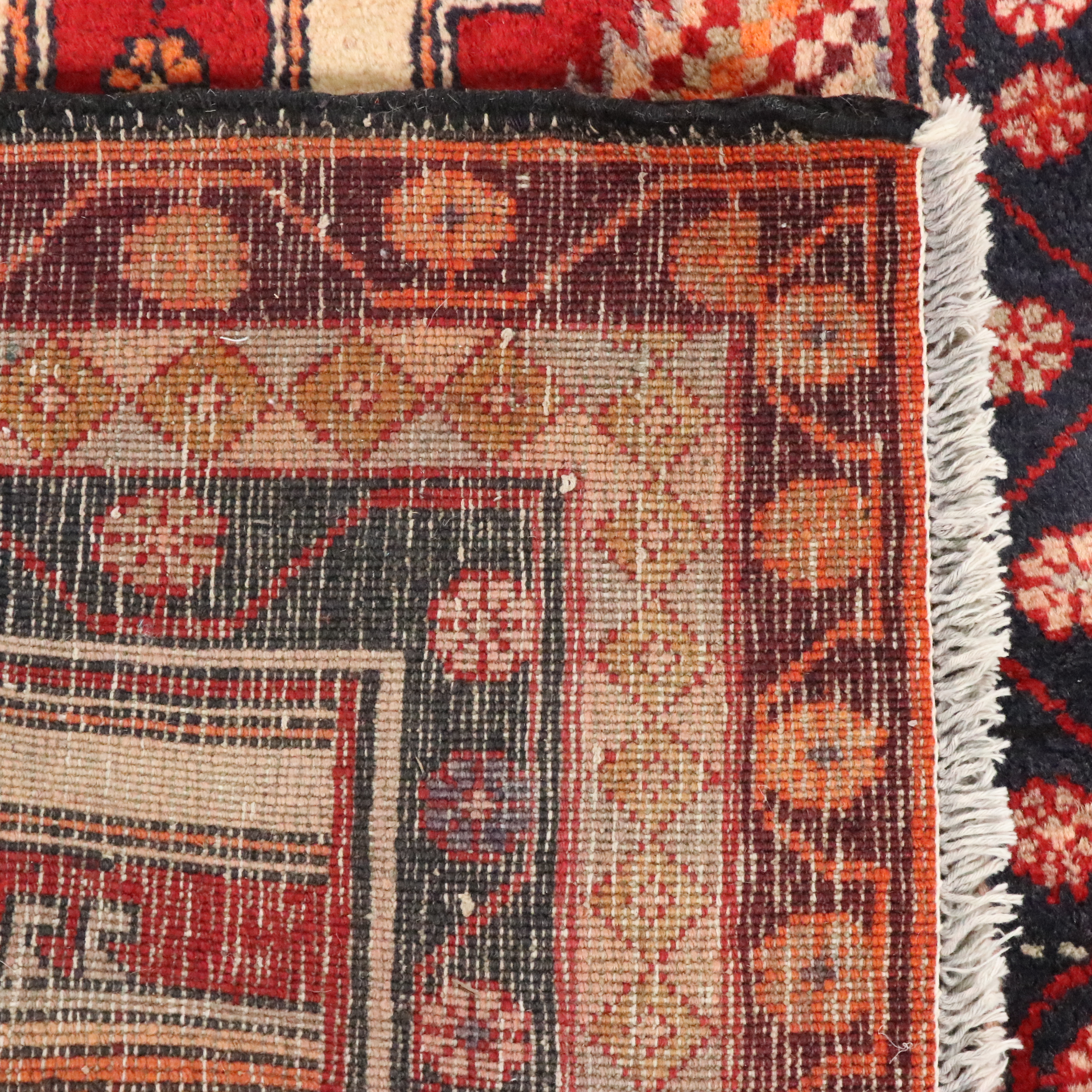 3'3 x 13'9 Hand-Knotted Persian Lurs Carpet Runner Long Rug