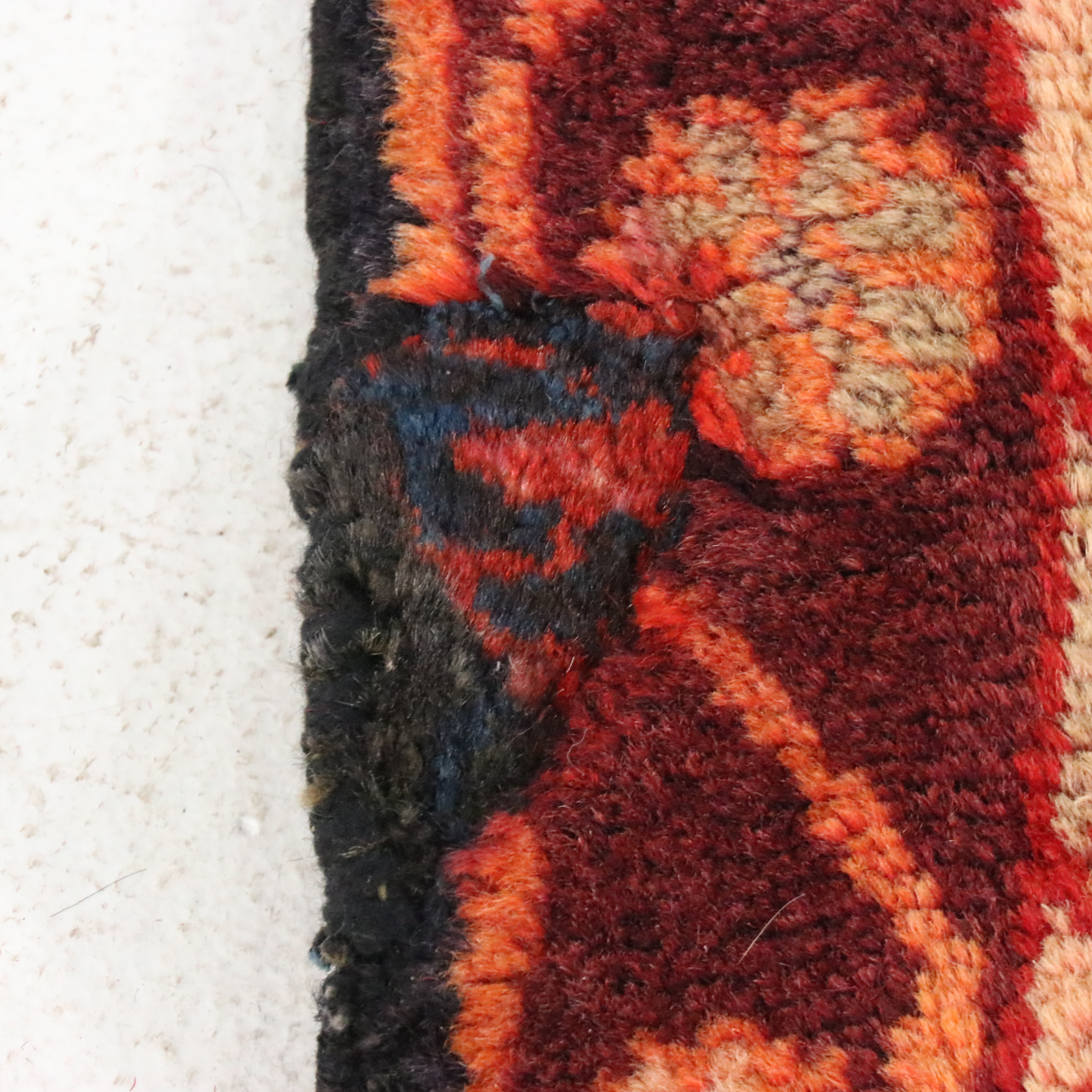 3'3 x 13'9 Hand-Knotted Persian Lurs Carpet Runner Long Rug