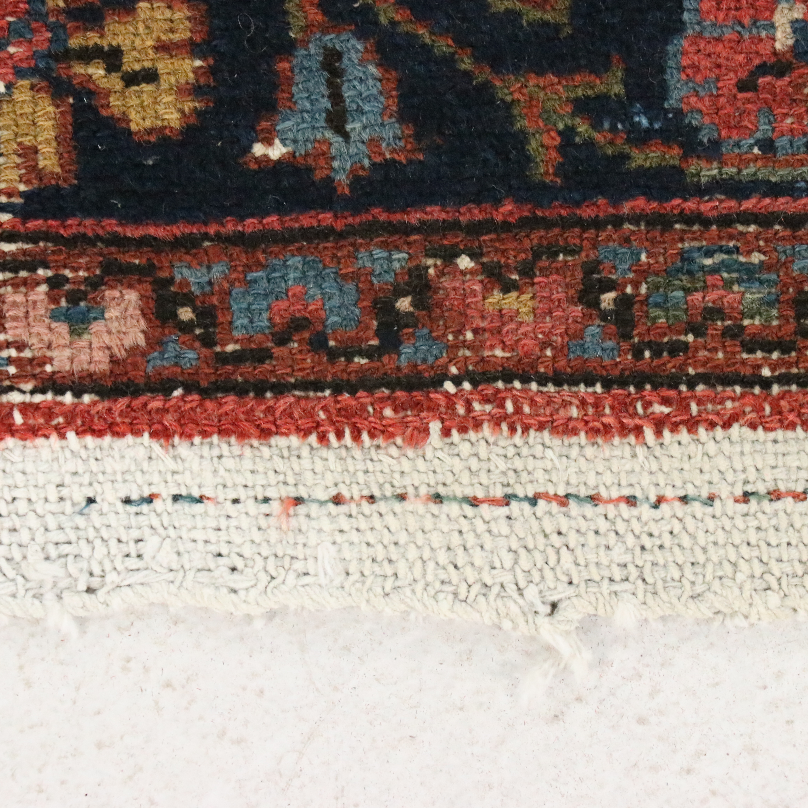 3'7 x 6'11 Hand-Knotted Persian Lilihan Area Rug