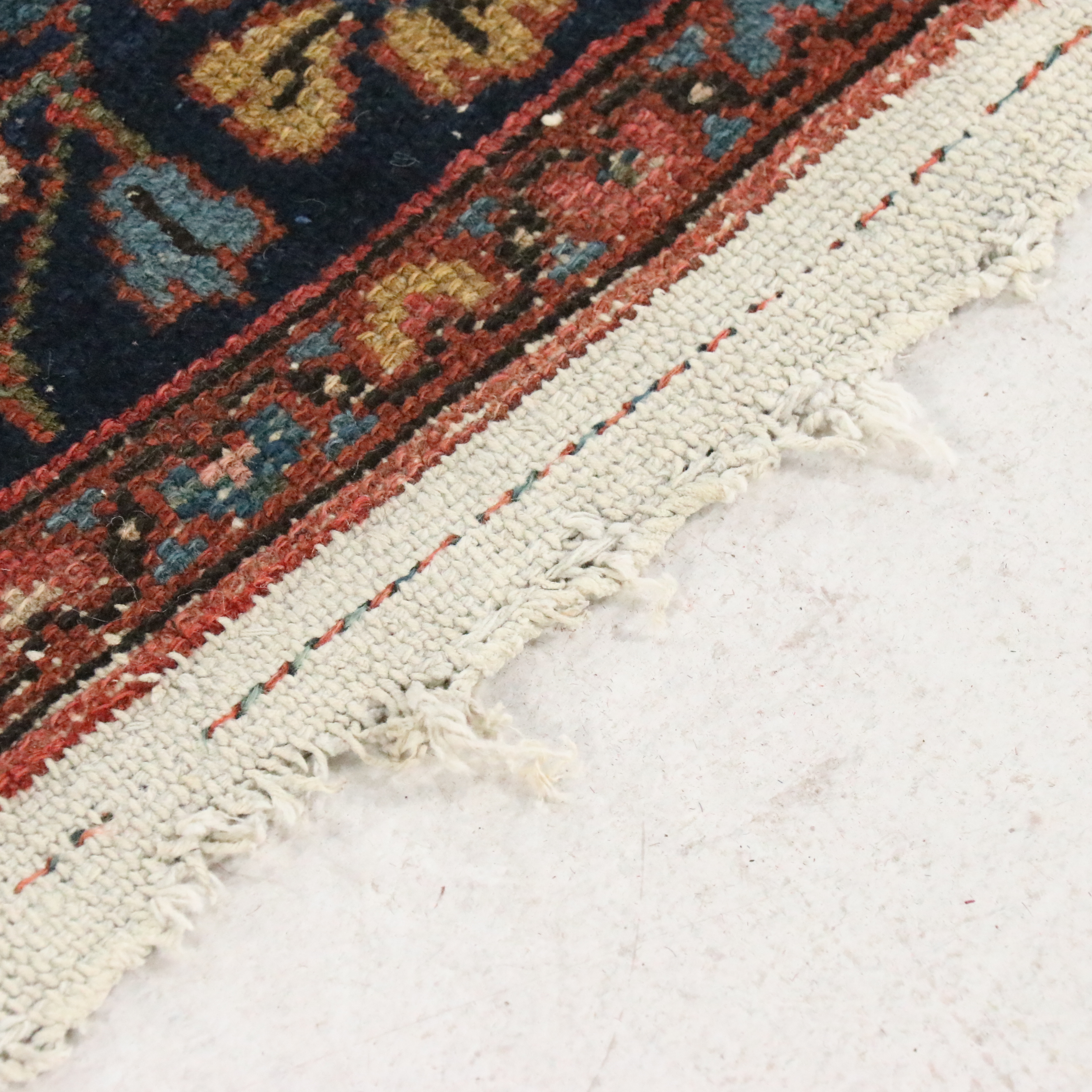 3'7 x 6'11 Hand-Knotted Persian Lilihan Area Rug