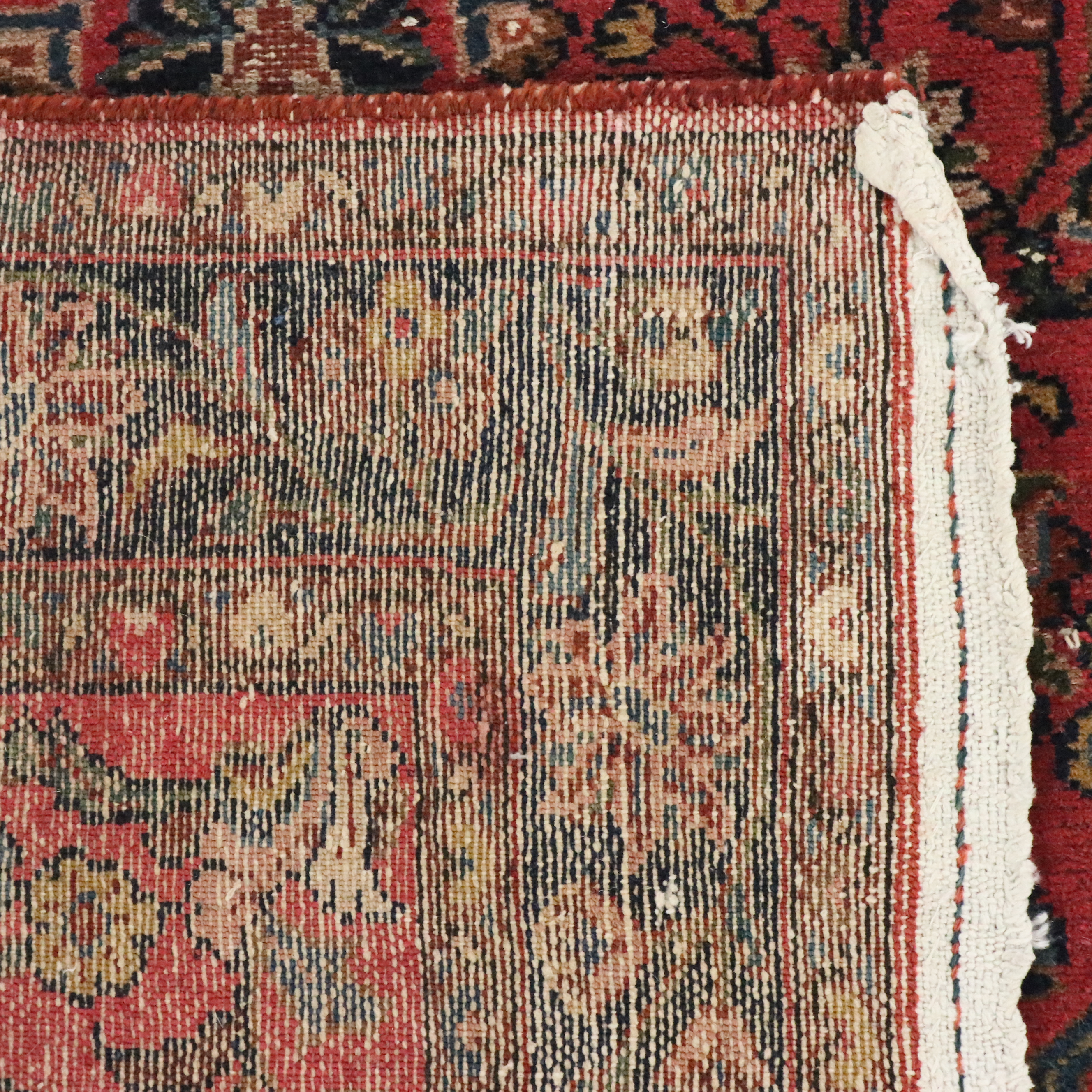 3'7 x 6'11 Hand-Knotted Persian Lilihan Area Rug
