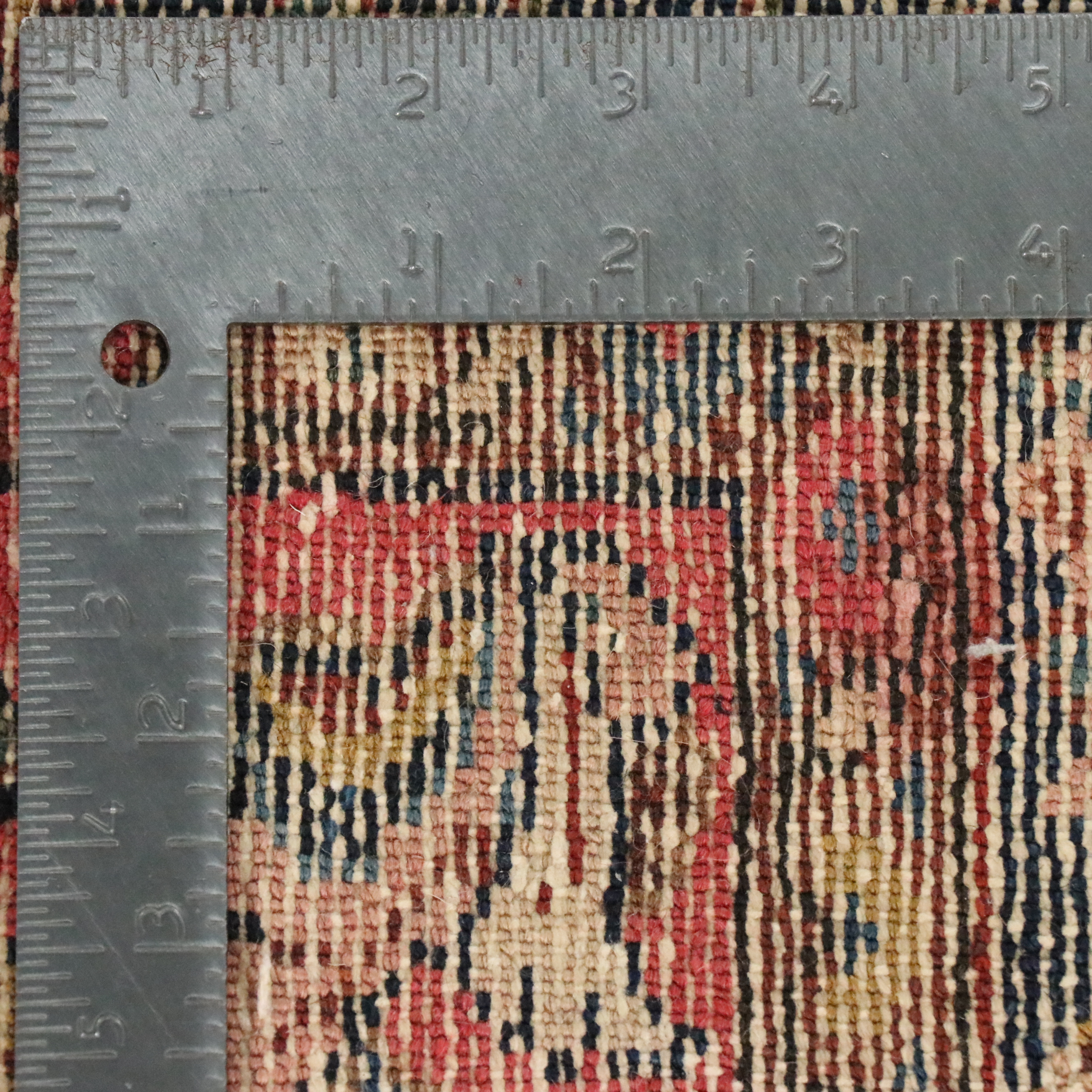 3'7 x 6'11 Hand-Knotted Persian Lilihan Area Rug