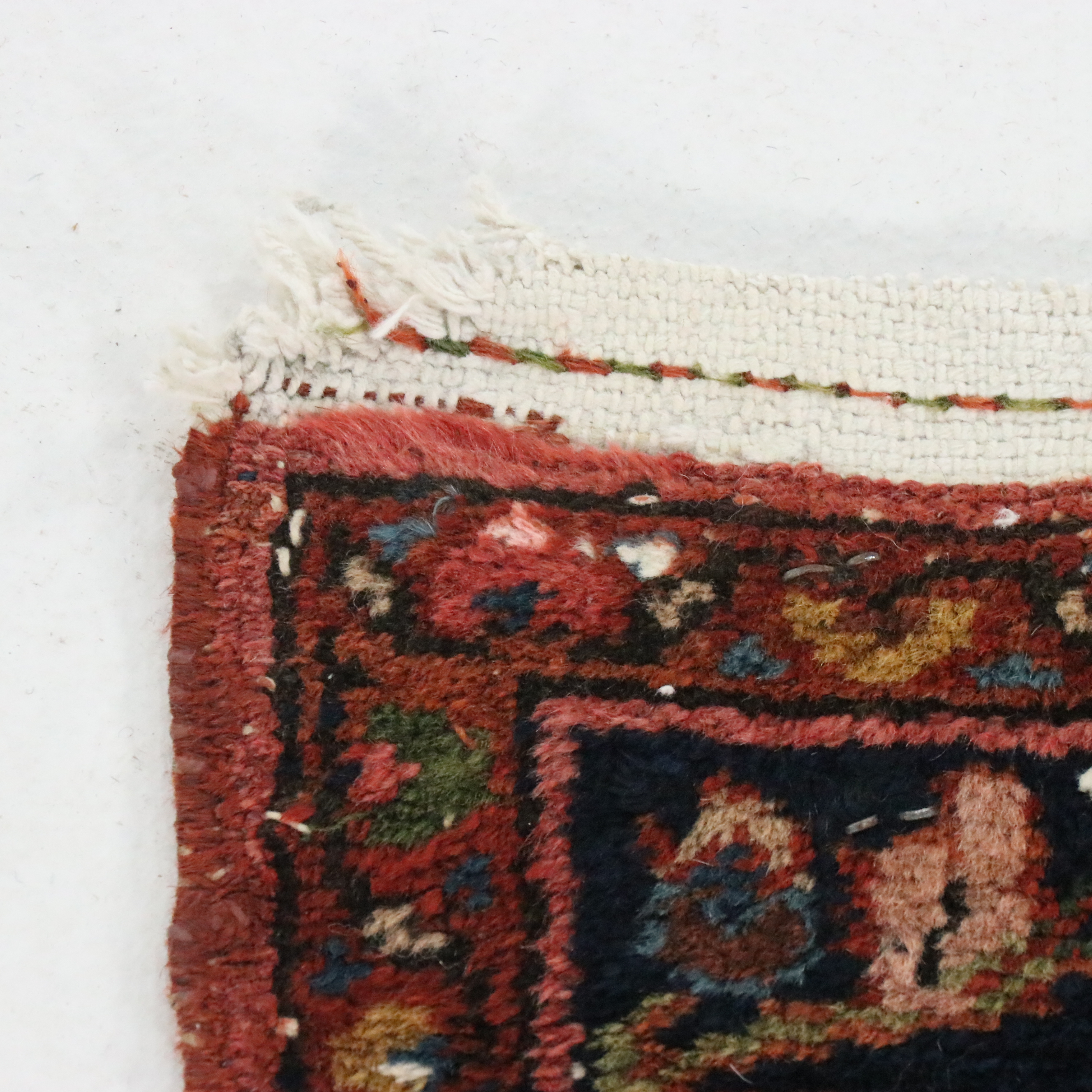 3'7 x 6'11 Hand-Knotted Persian Lilihan Area Rug