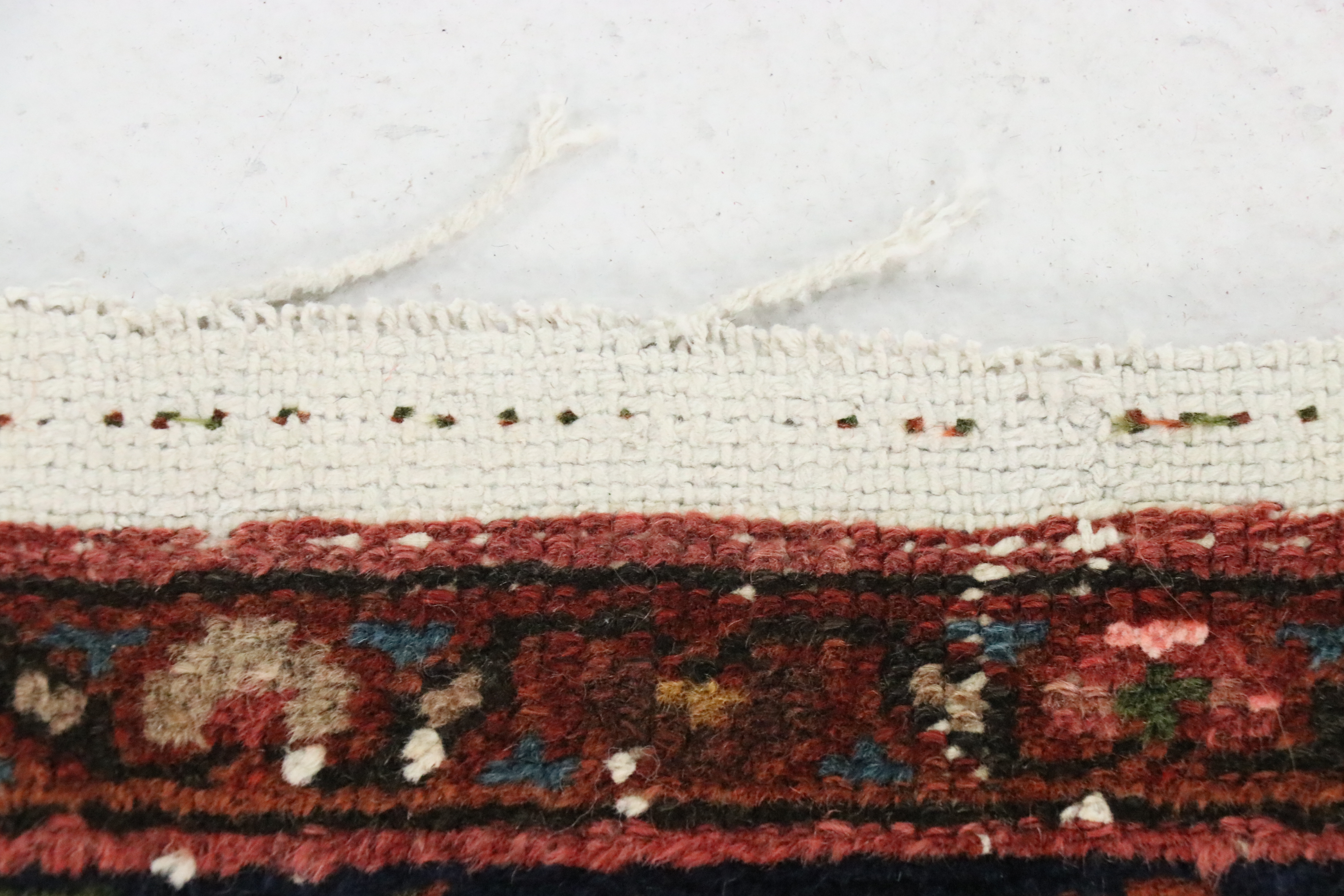 3'7 x 6'11 Hand-Knotted Persian Lilihan Area Rug