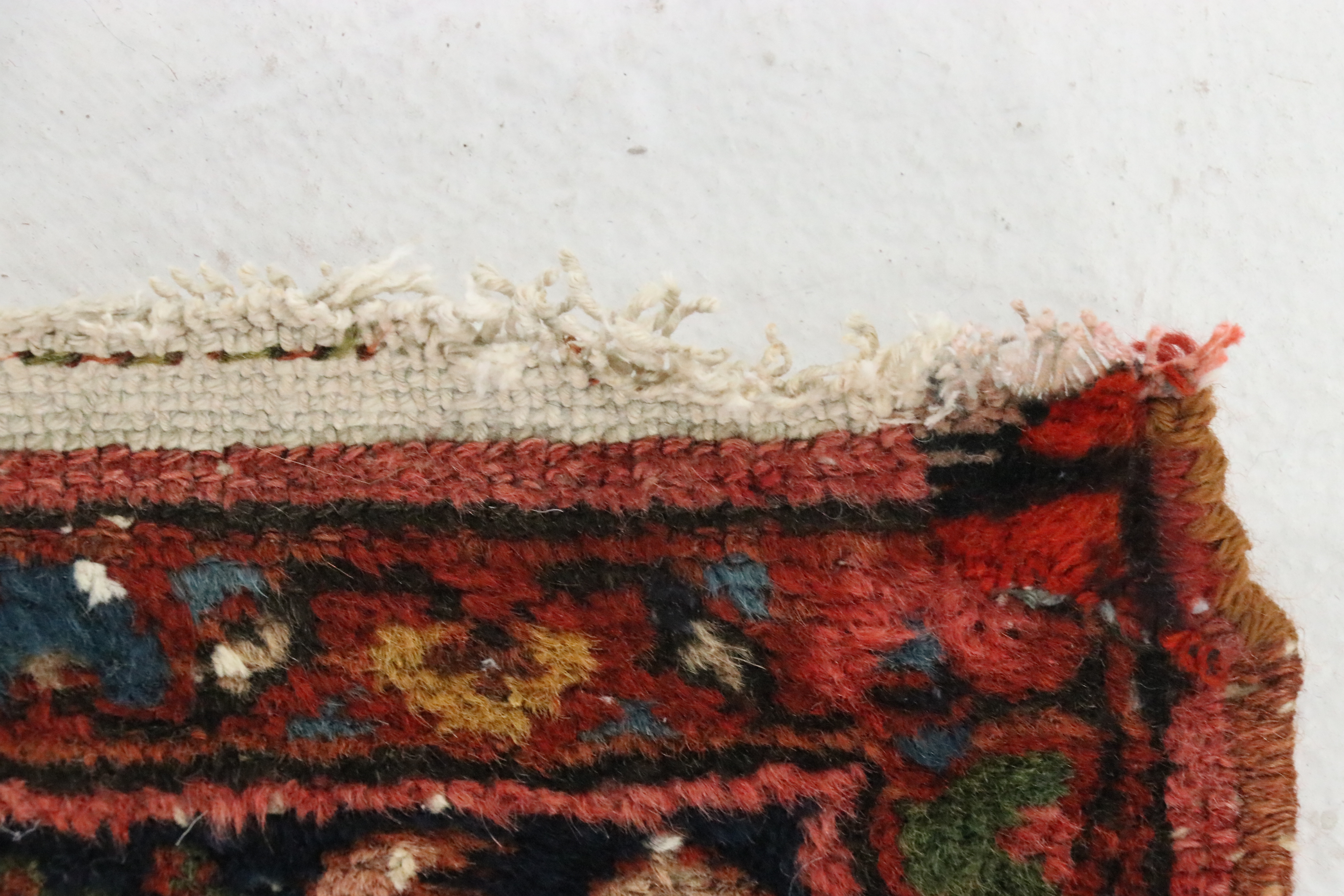 3'7 x 6'11 Hand-Knotted Persian Lilihan Area Rug