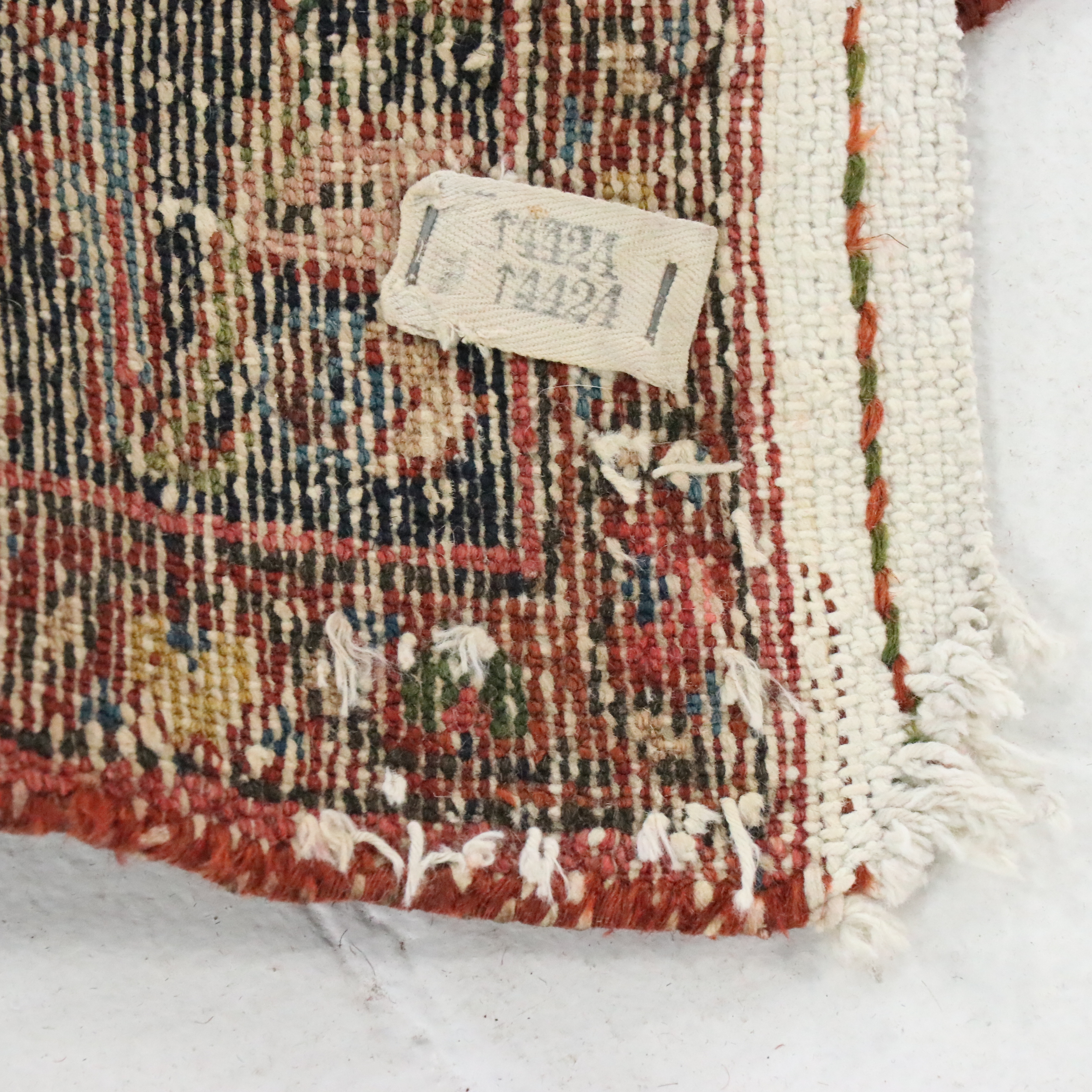 3'7 x 6'11 Hand-Knotted Persian Lilihan Area Rug