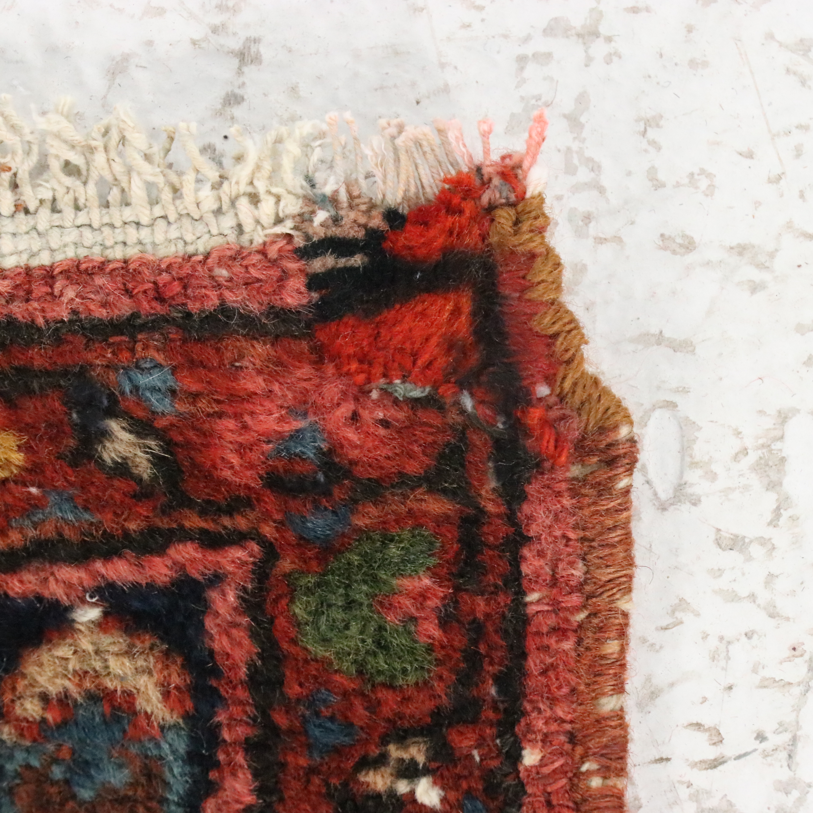 3'7 x 6'11 Hand-Knotted Persian Lilihan Area Rug