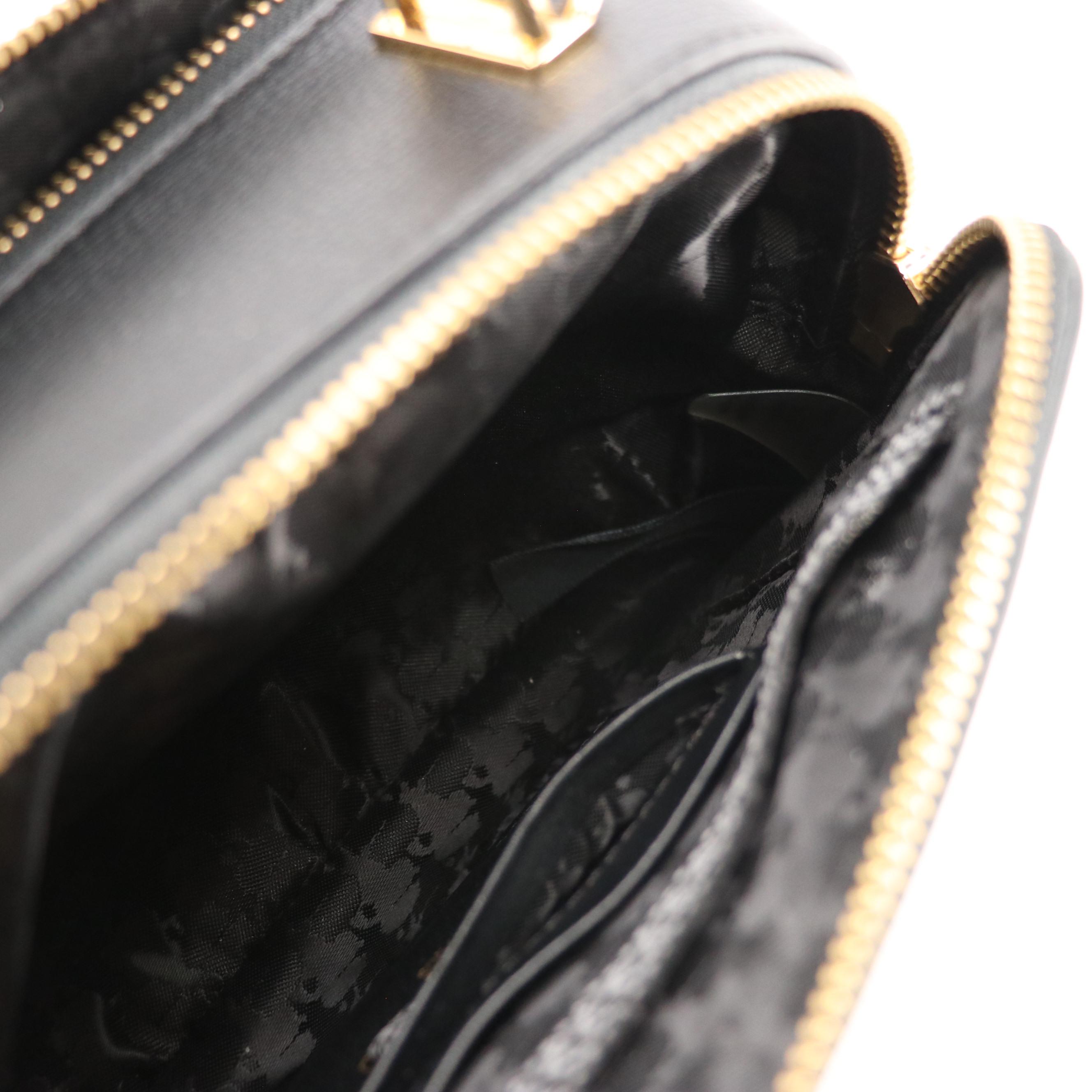 Karl Lagerfeld Paris Simone Crossbody Camera Bag in Dragon Embroidered Leather