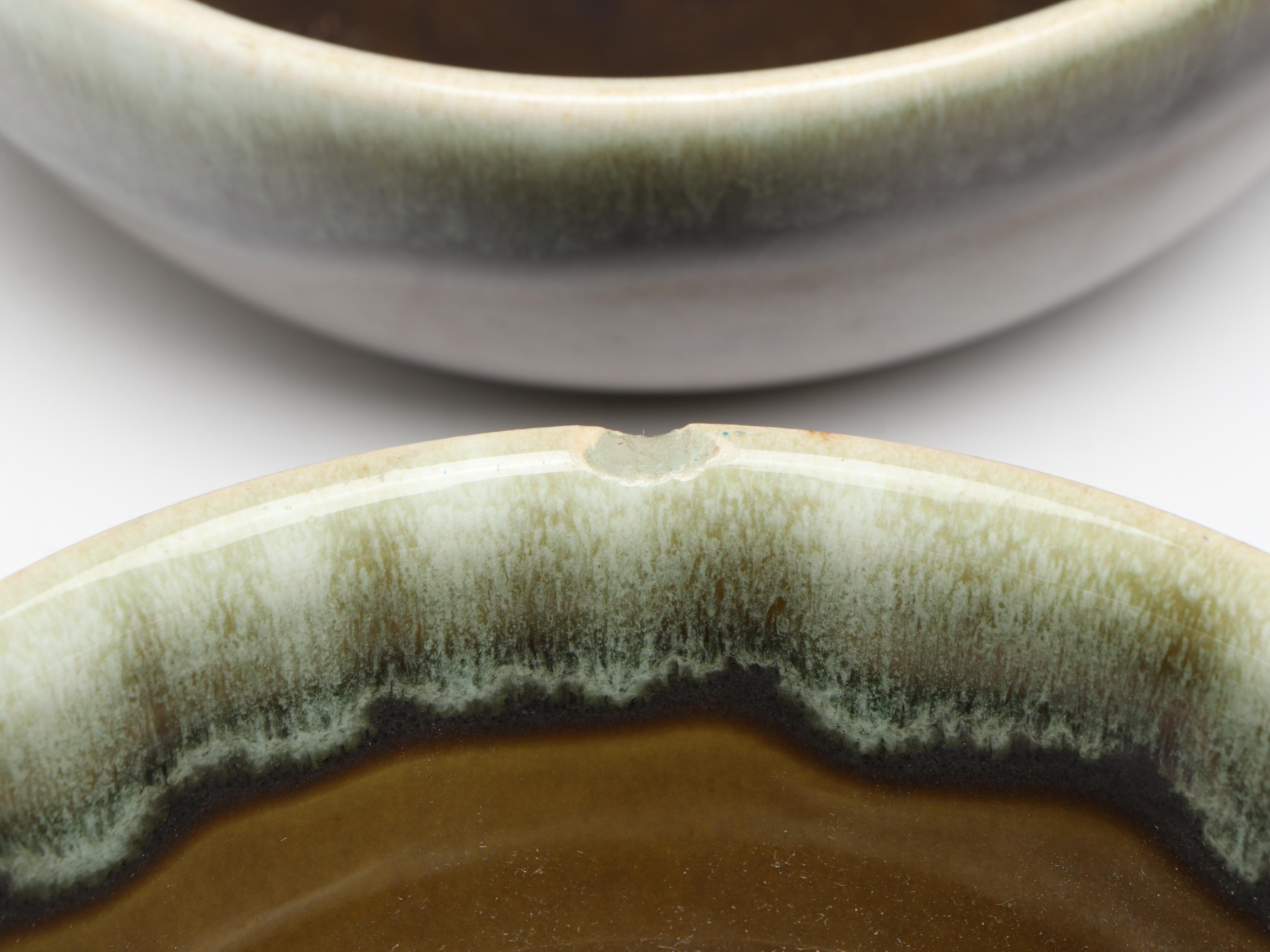 Pfaltzgraff Mid Century Modern Style "Copper Green" Stoneware Dinnerwar