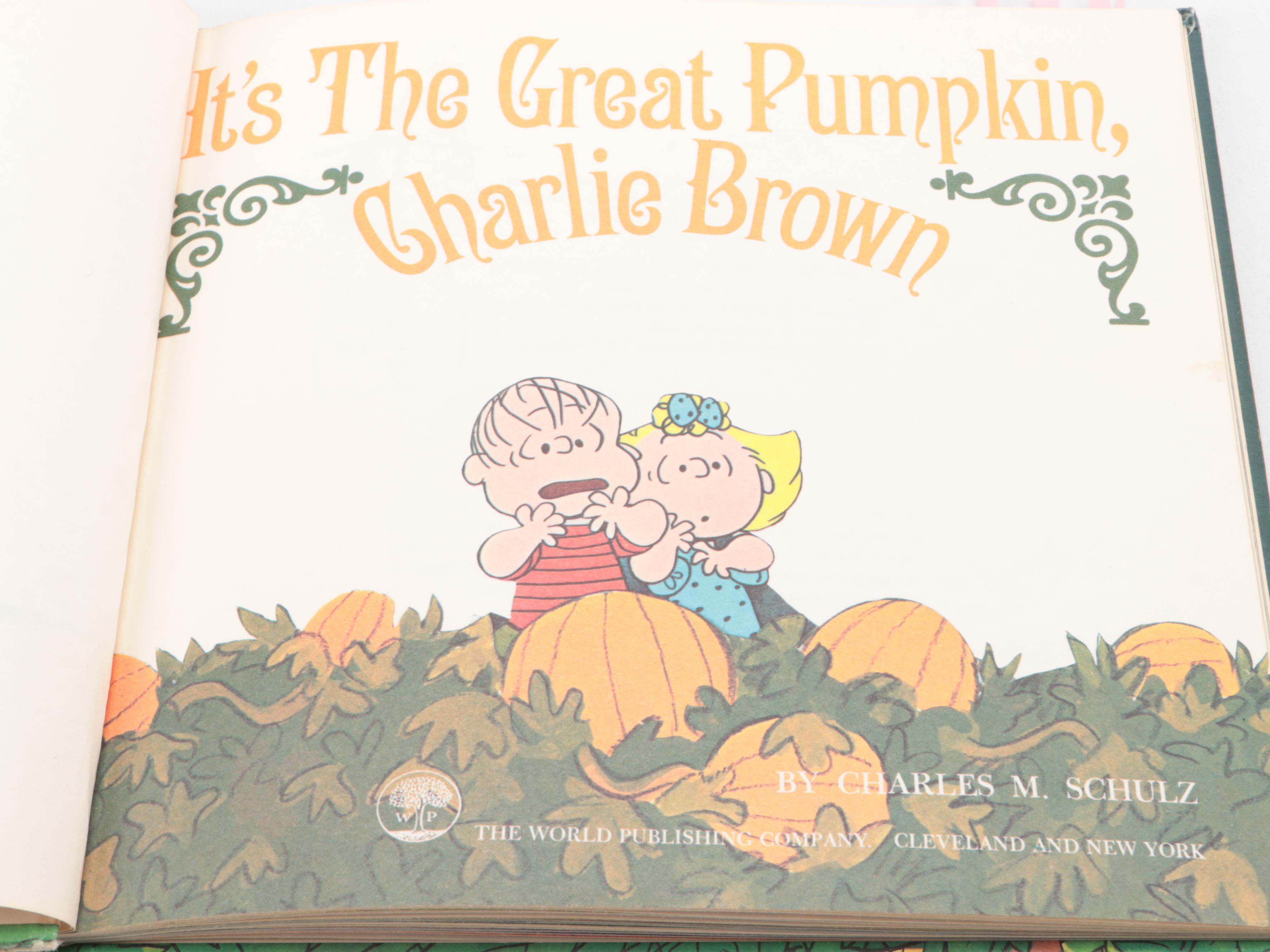 First Edition "It's The Great Pumpkin, Charlie Brown" by Charles M. Schulz, 1967