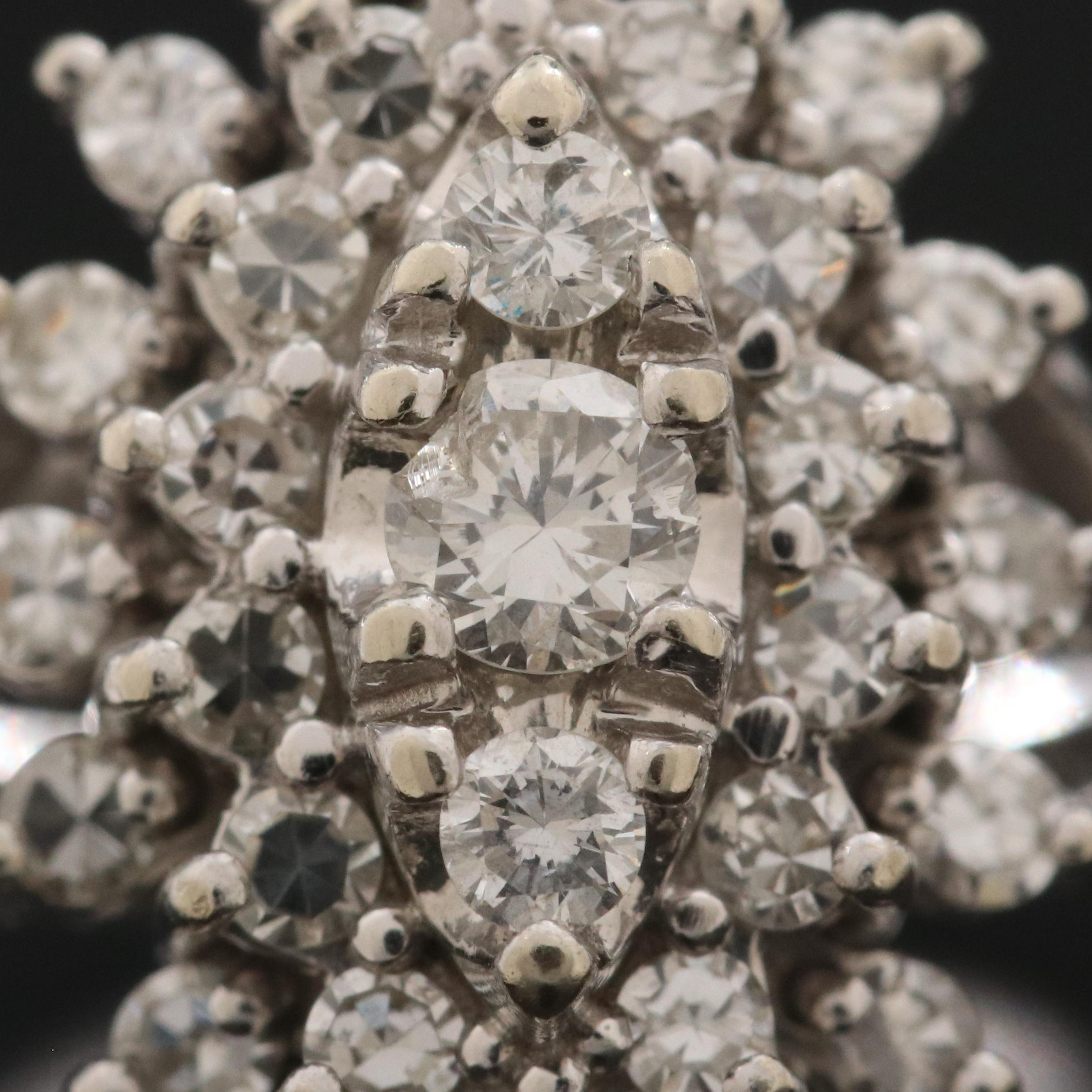 14K 0.97 CTW Diamond Ring