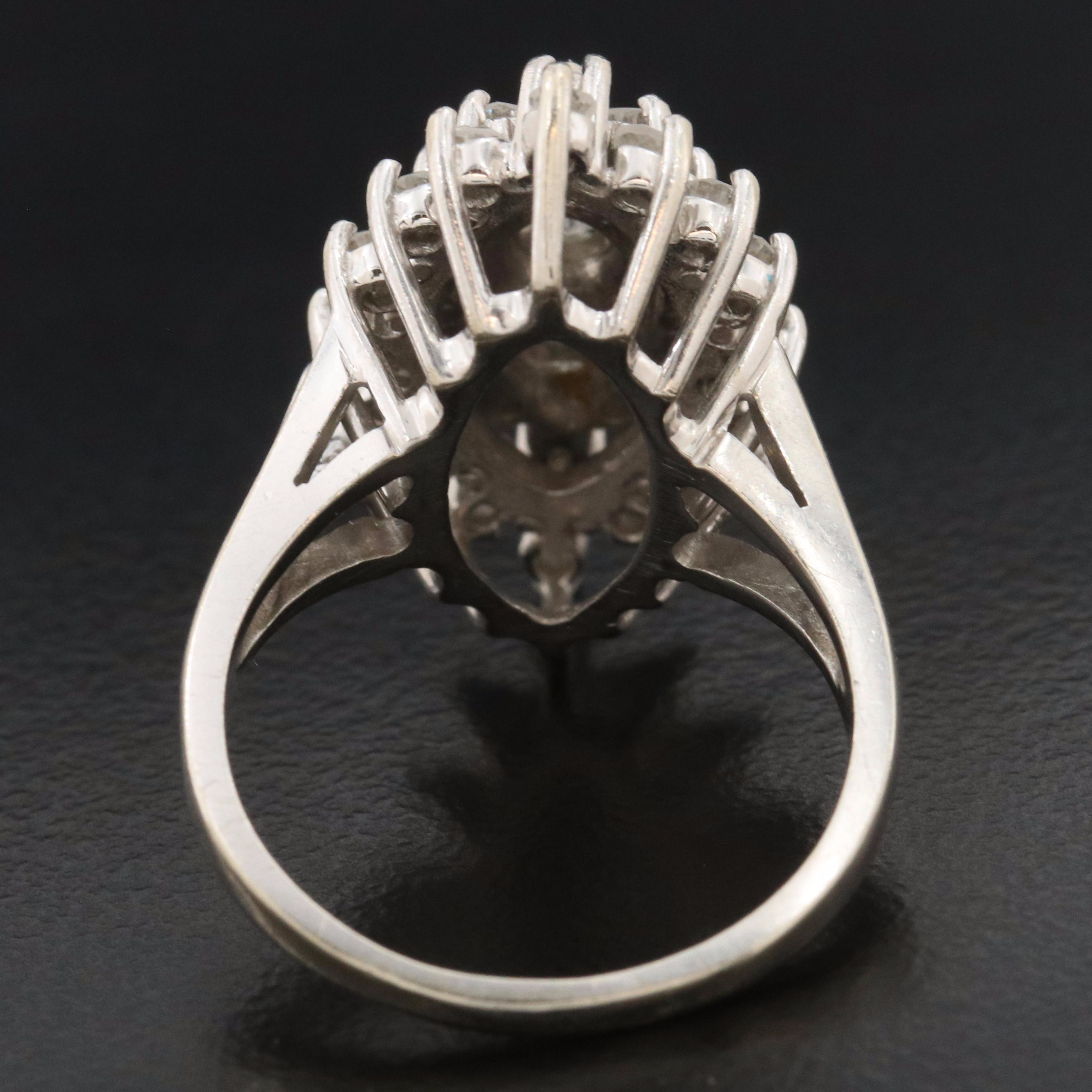 14K 0.97 CTW Diamond Ring