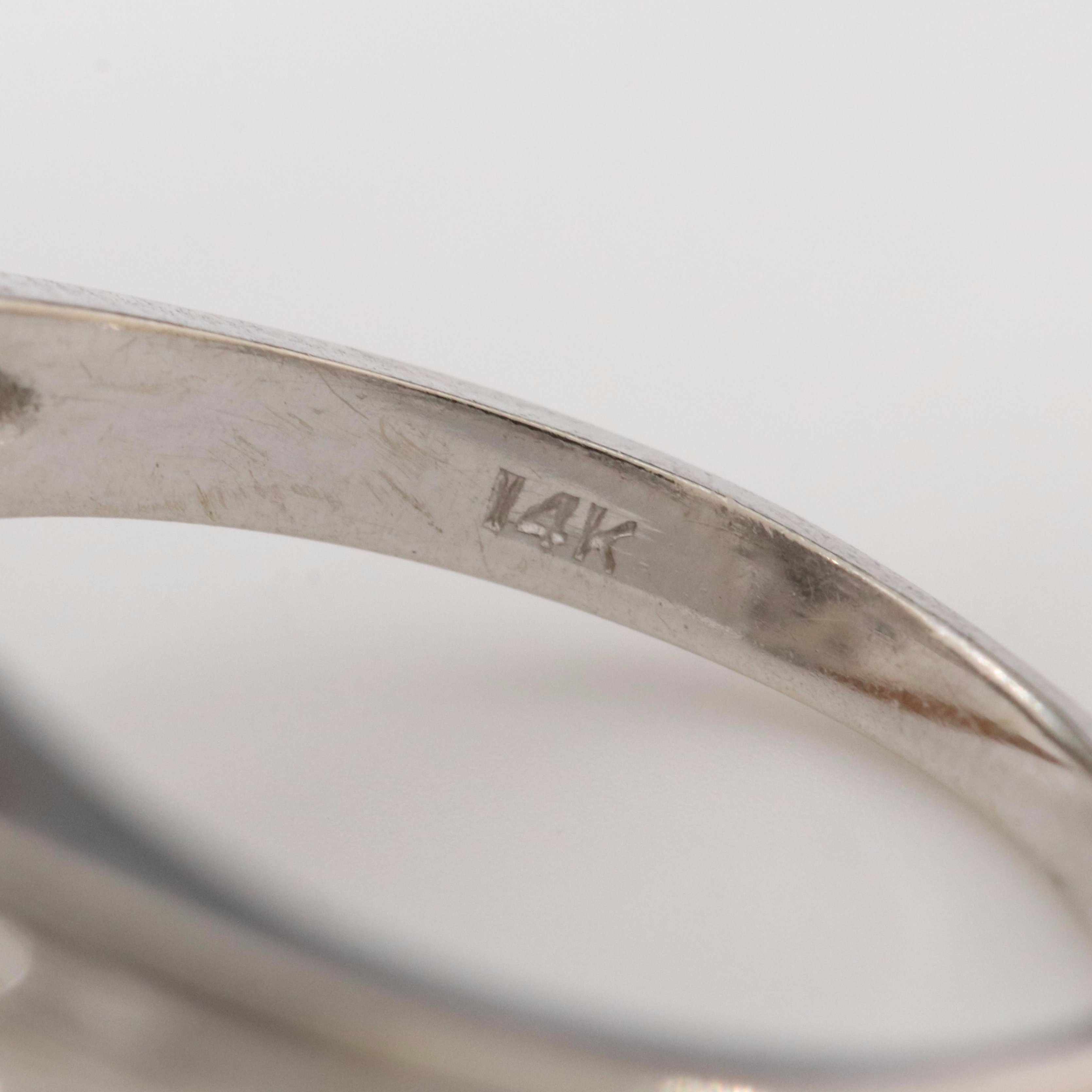 14K 0.97 CTW Diamond Ring