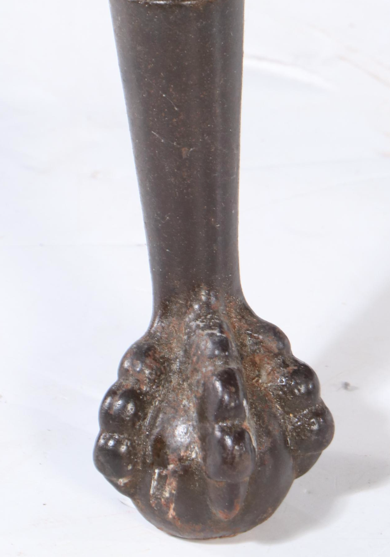 Victorian Carved Oak Piano Stool with Claw Feet