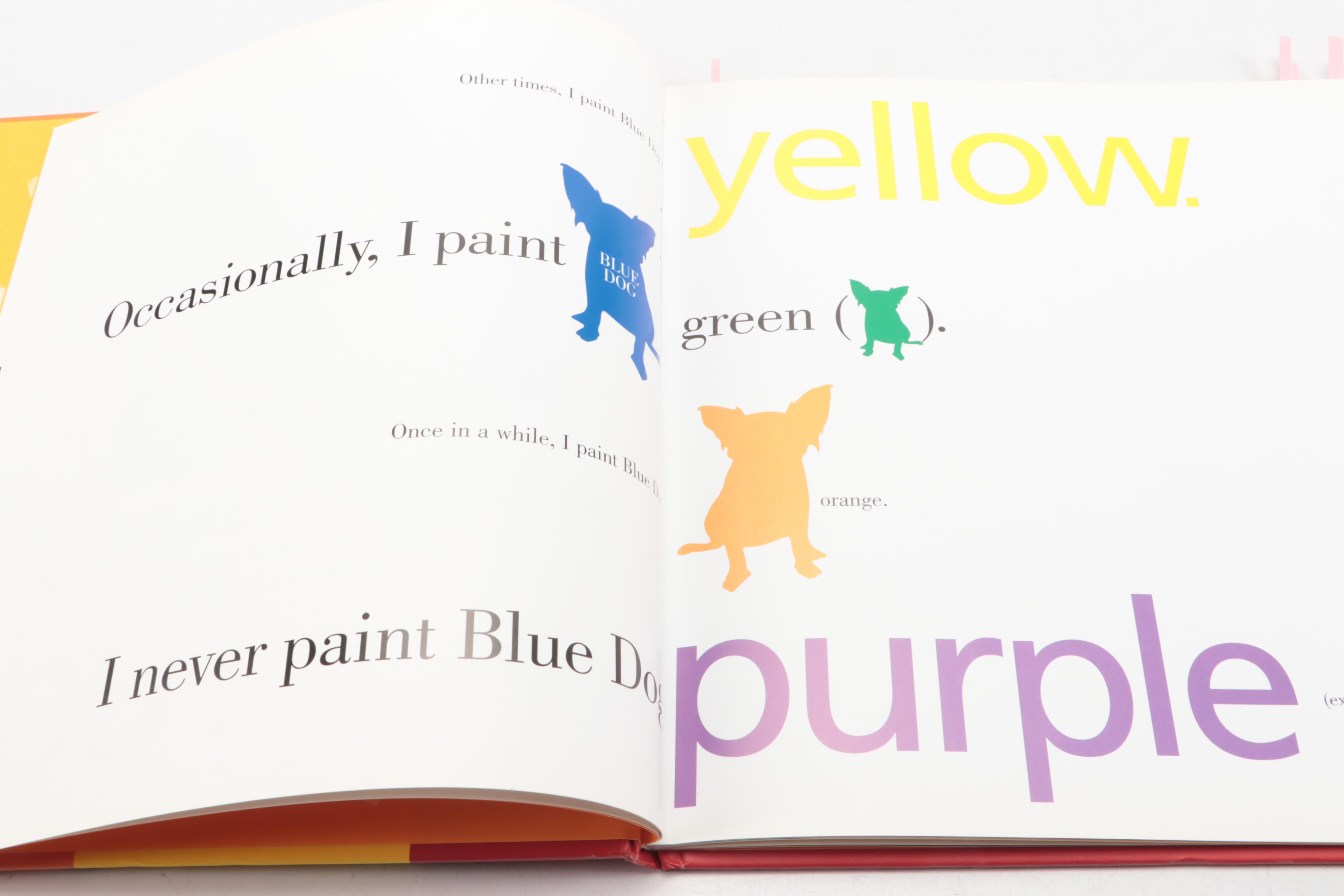 First Printing "Why Is Blue Dog Blue?" by George Rodrigue, 2001