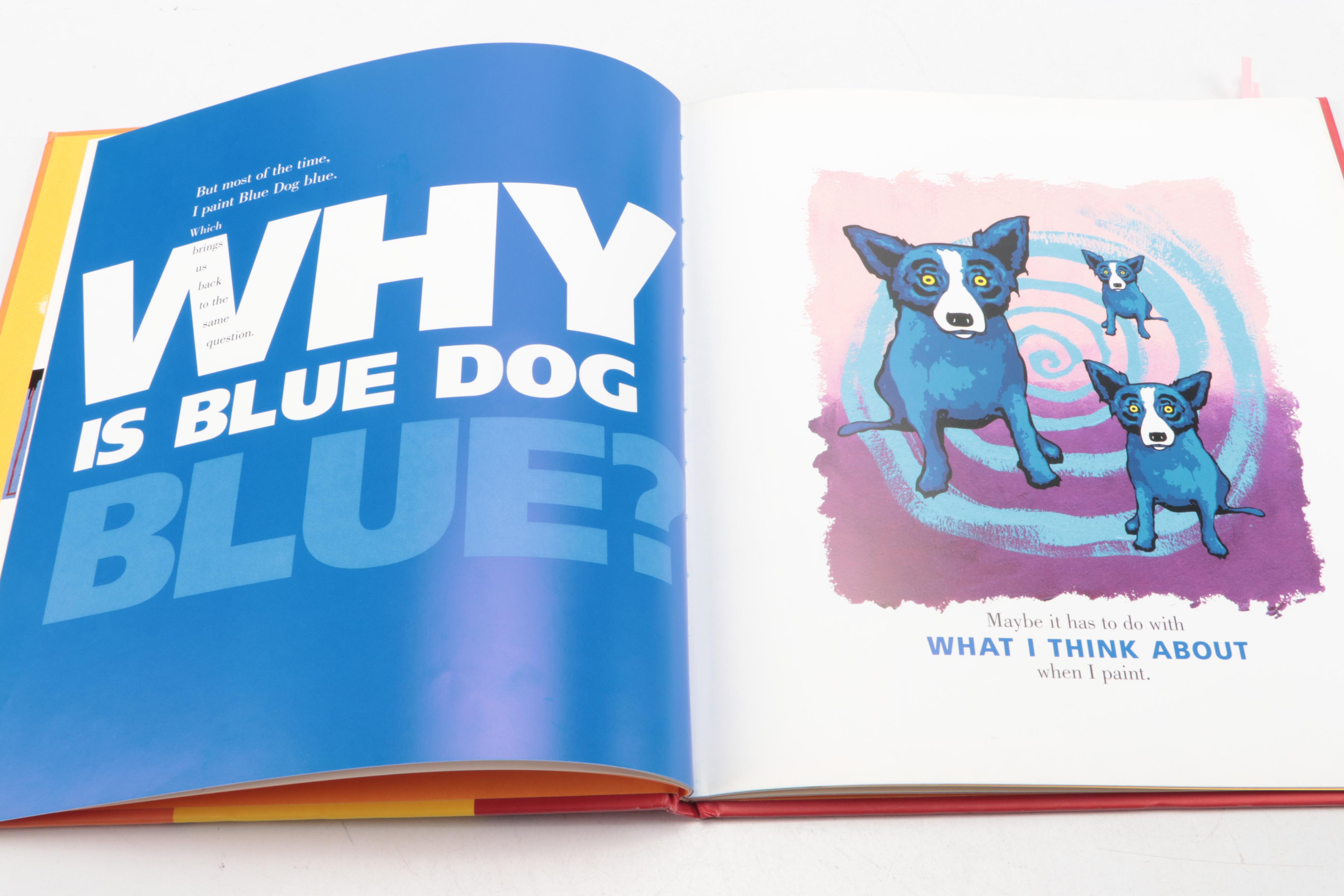 First Printing "Why Is Blue Dog Blue?" by George Rodrigue, 2001