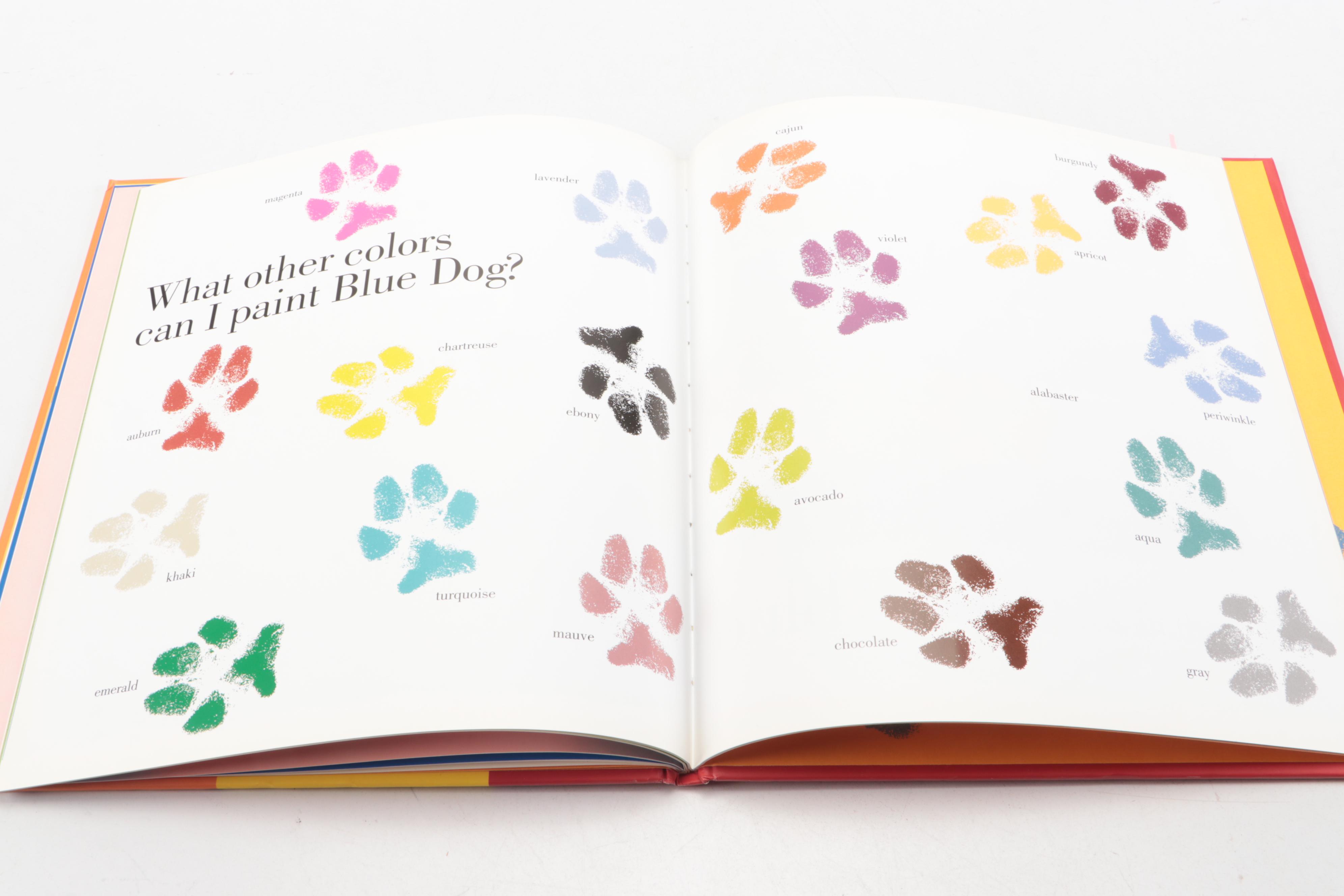 First Printing "Why Is Blue Dog Blue?" by George Rodrigue, 2001