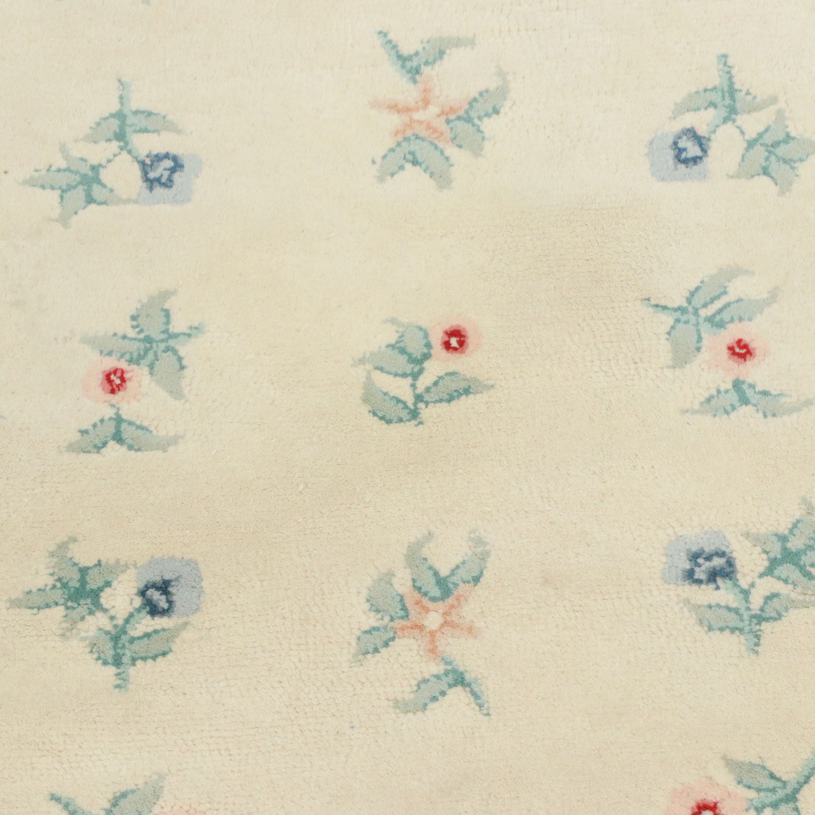 3'6 x 5'7 Hand-Tufted Indo-Chinese Style Area Rug