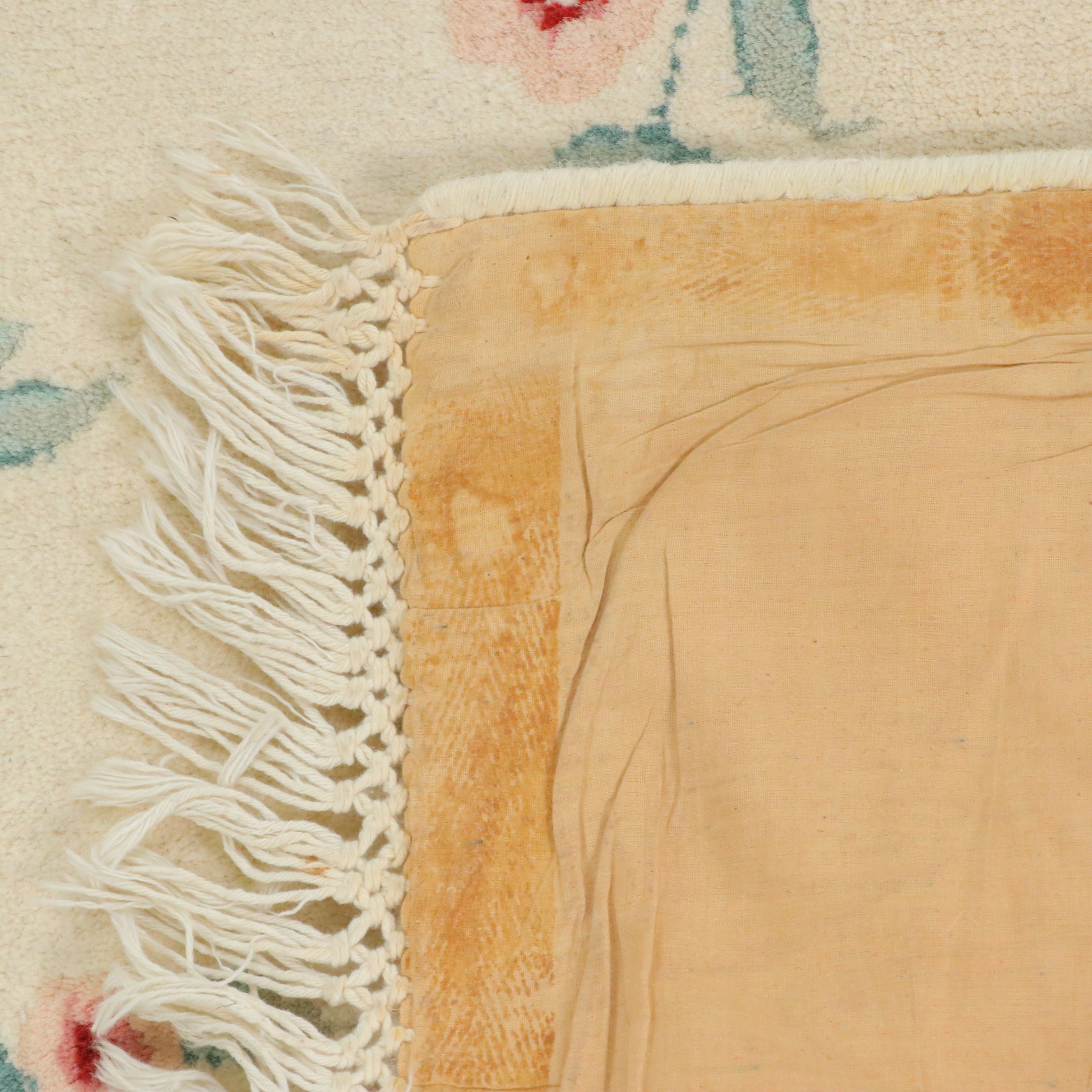 3'6 x 5'7 Hand-Tufted Indo-Chinese Style Area Rug