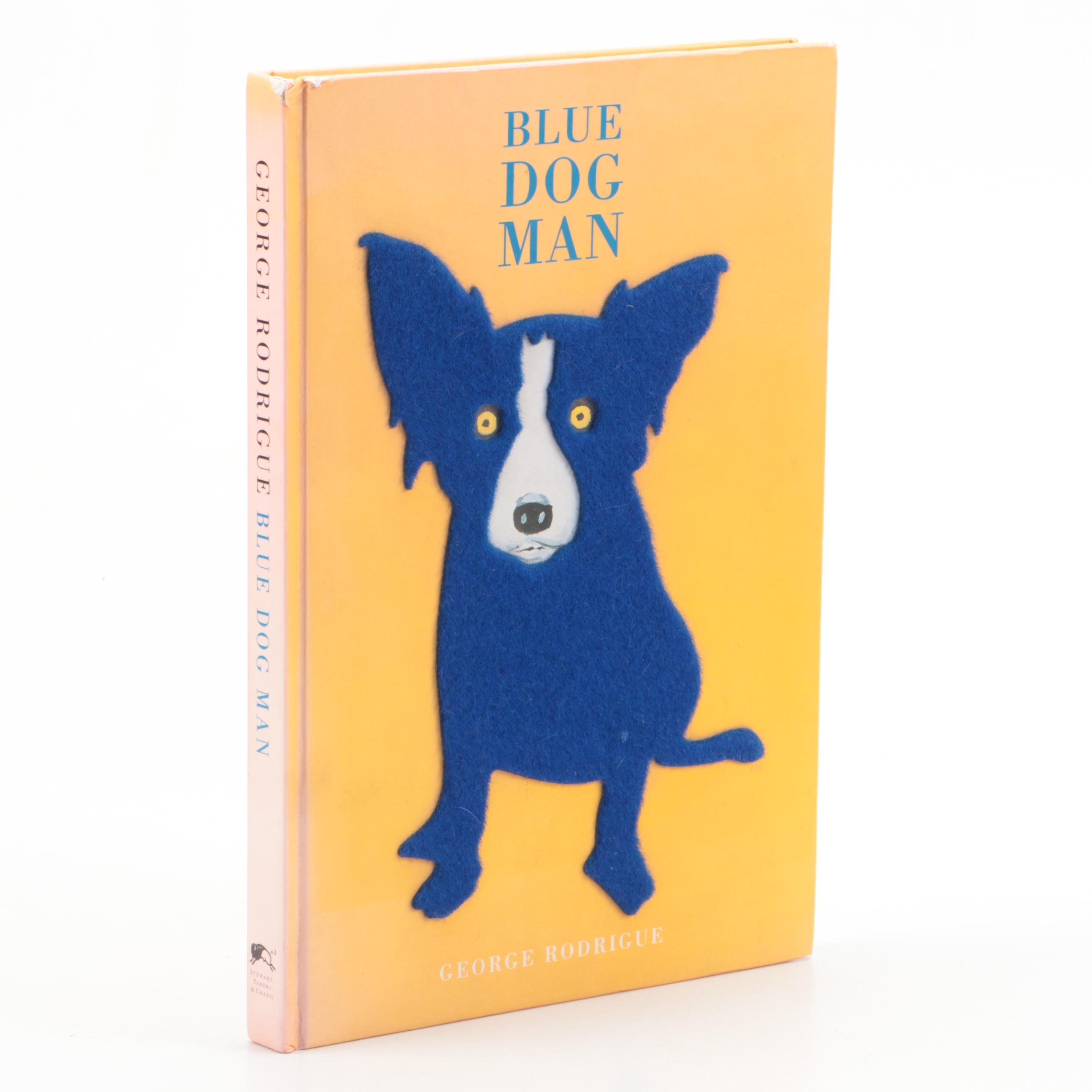 First Printing "Blue Dog Man" by George Rodrigue, 1999