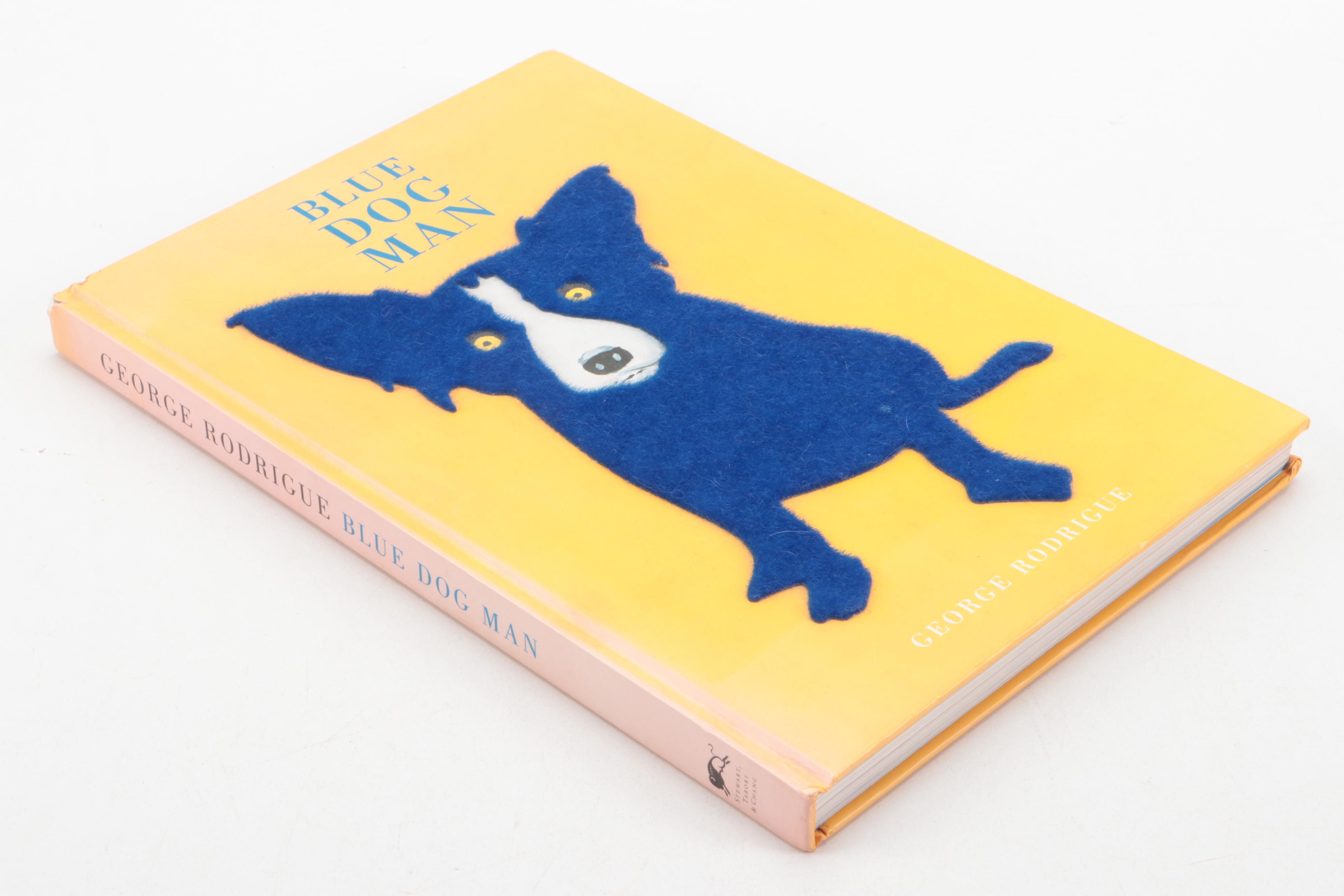 First Printing "Blue Dog Man" by George Rodrigue, 1999