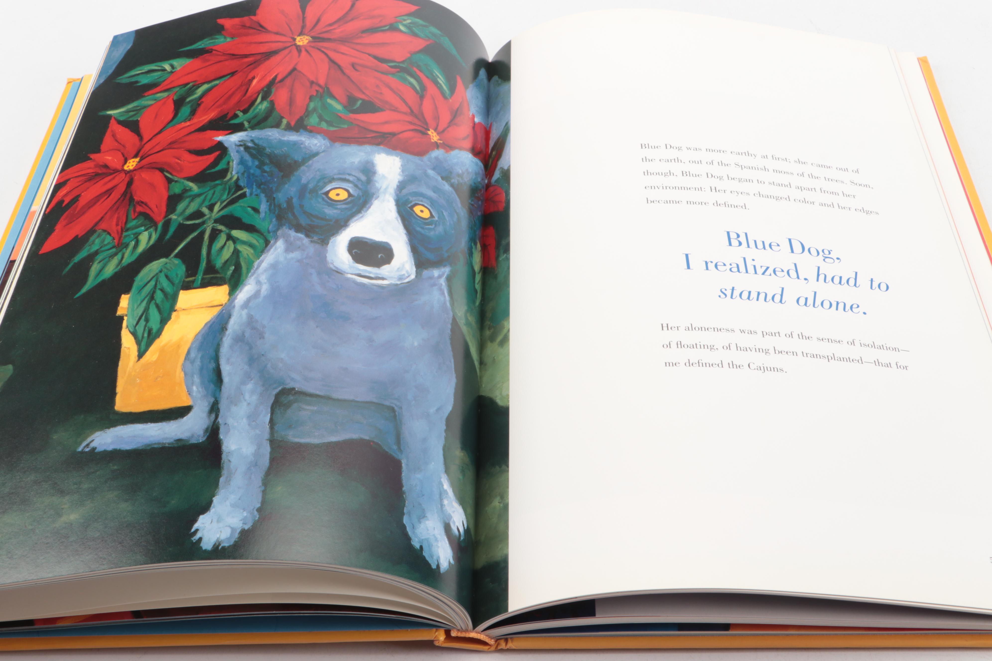 First Printing "Blue Dog Man" by George Rodrigue, 1999
