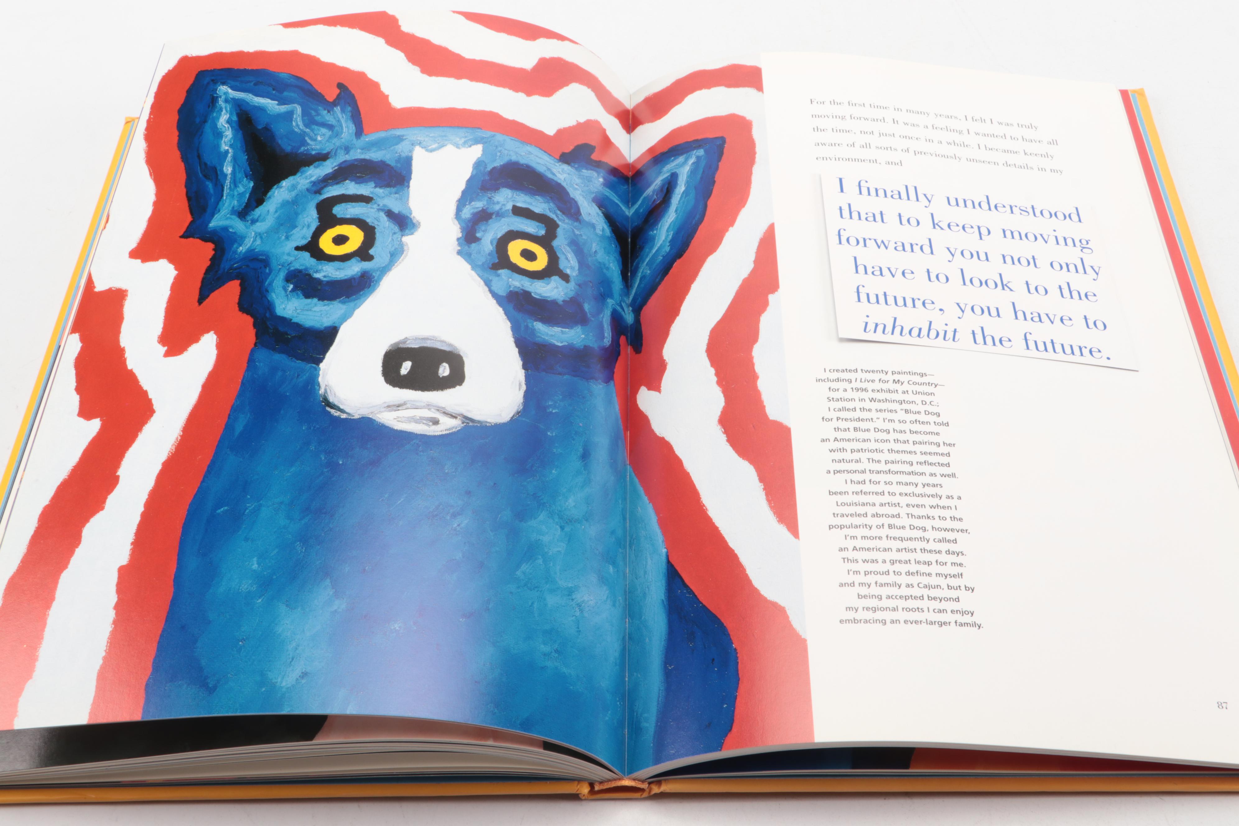 First Printing "Blue Dog Man" by George Rodrigue, 1999