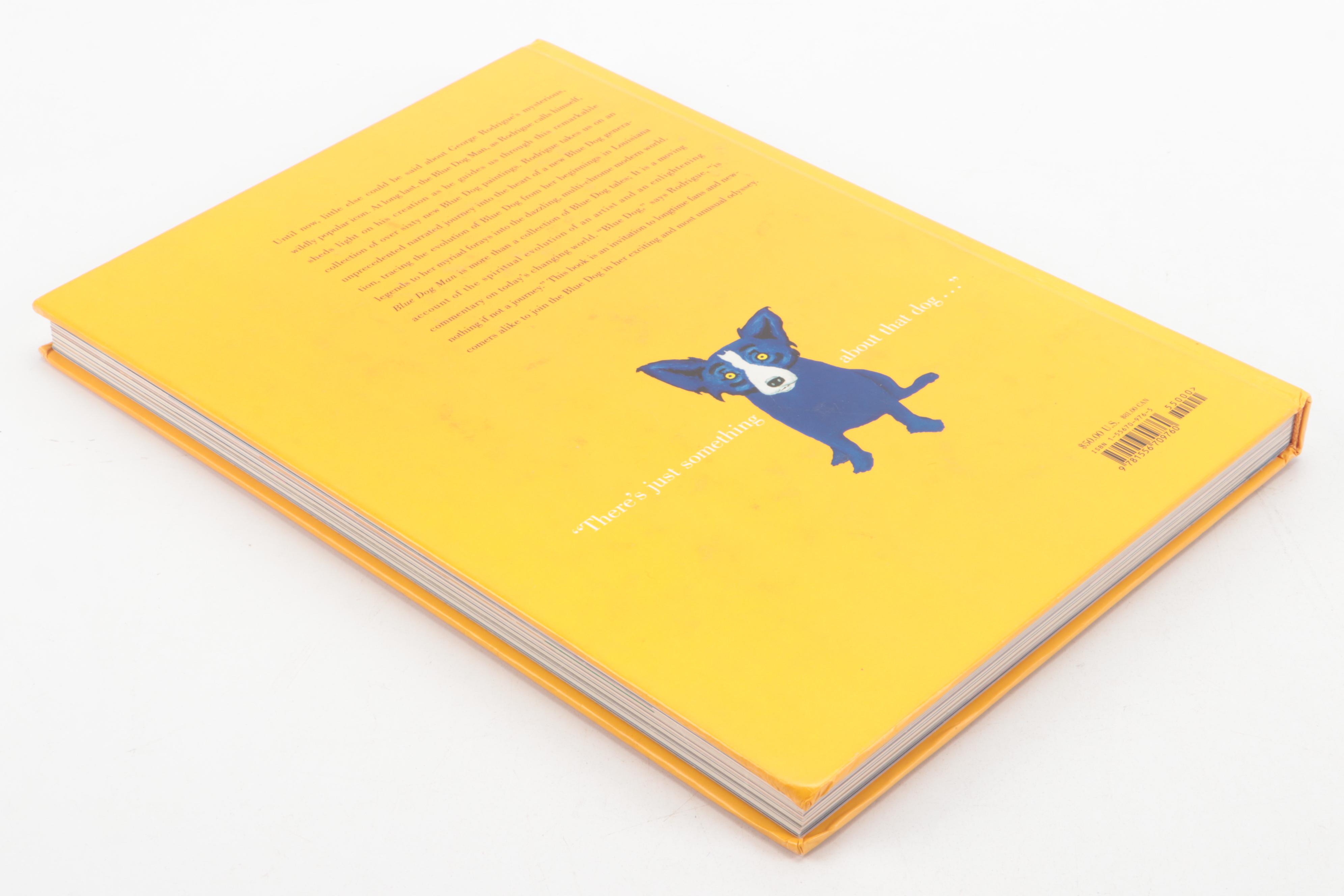 First Printing "Blue Dog Man" by George Rodrigue, 1999