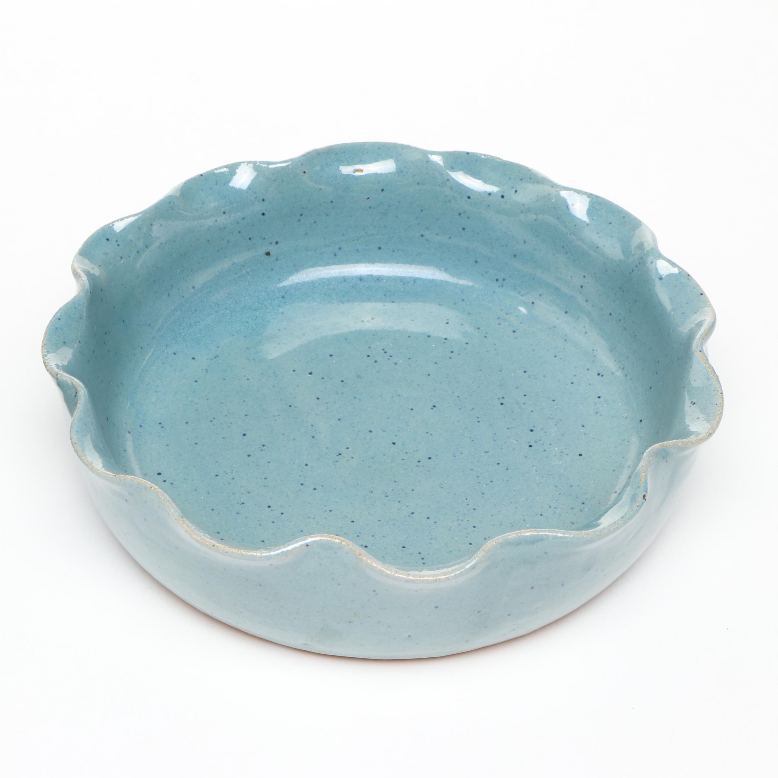 Bybee Pottery Bowls with Honey Jar with Louisville Stoneware Planter