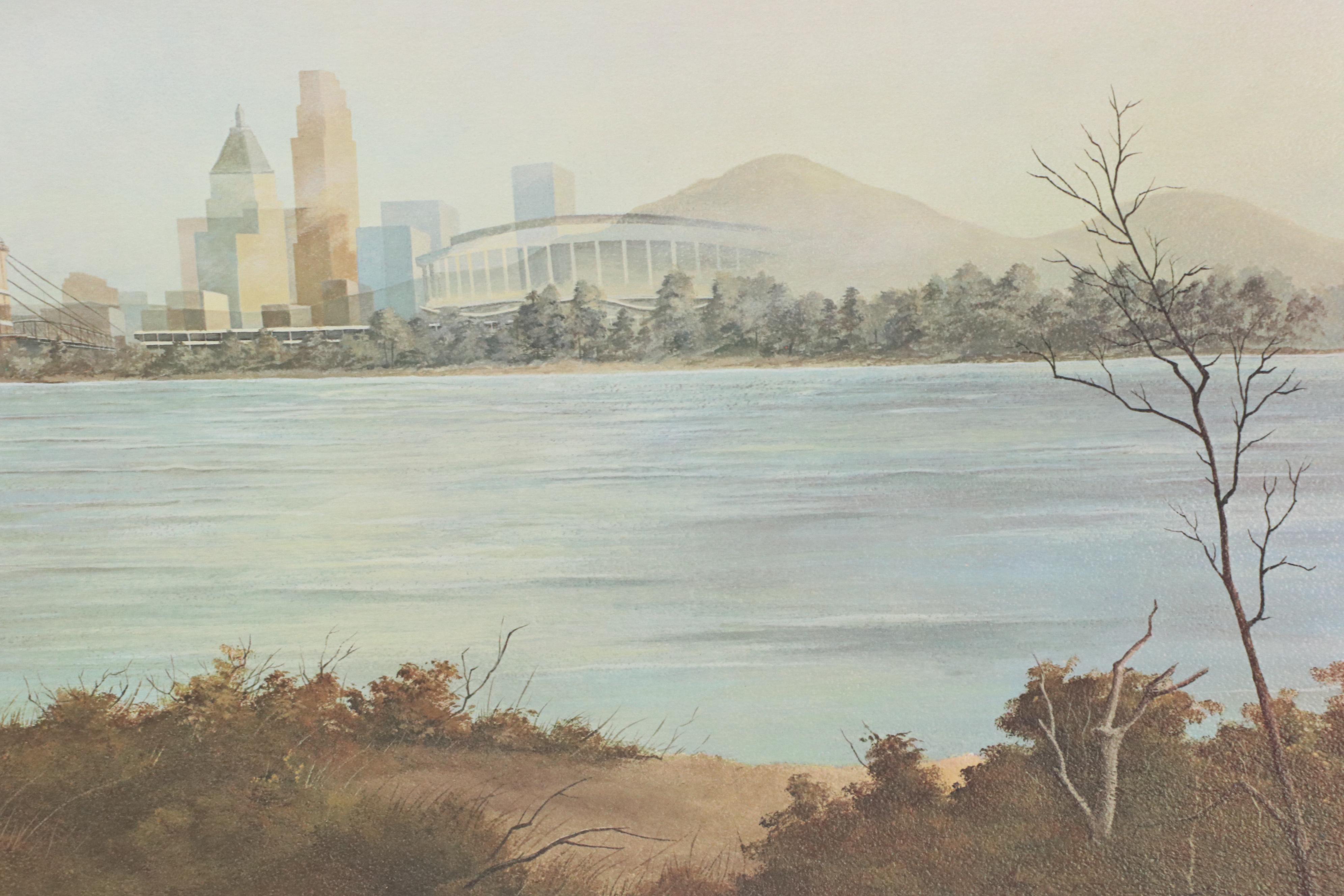 Collection of Cincinnati-Themed Photomechanical Prints, Circa 1970