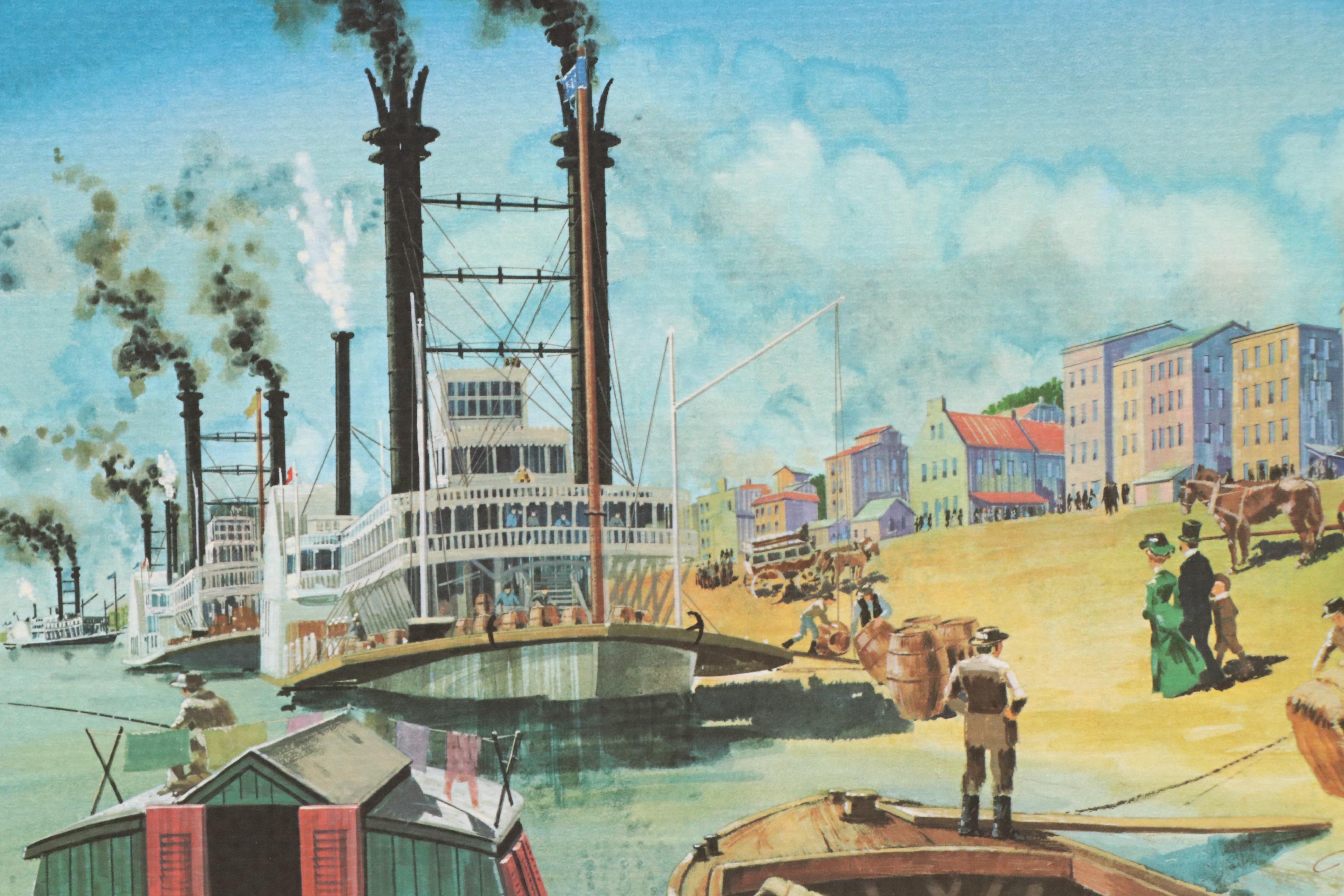 Collection of Cincinnati-Themed Photomechanical Prints, Circa 1970