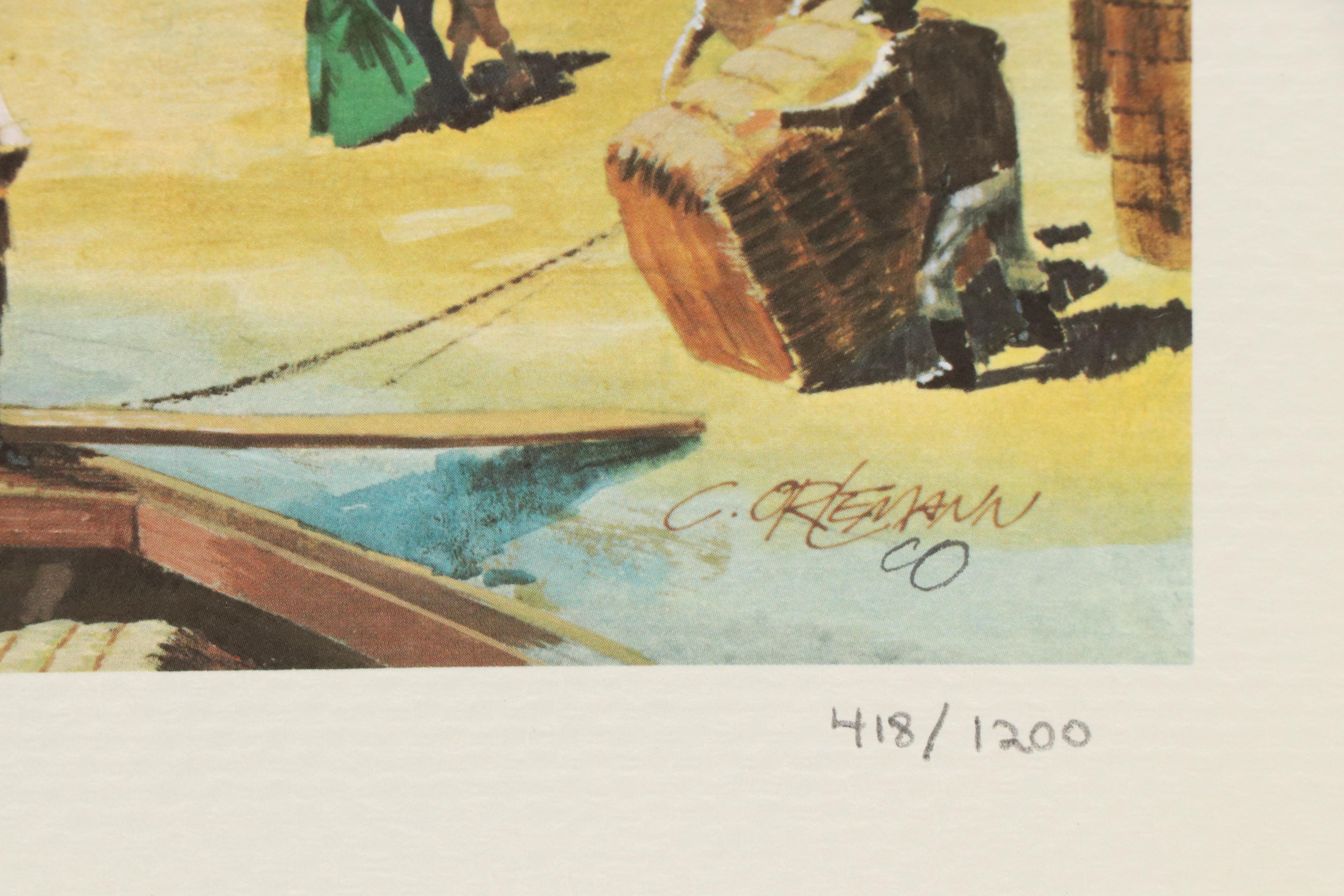 Collection of Cincinnati-Themed Photomechanical Prints, Circa 1970