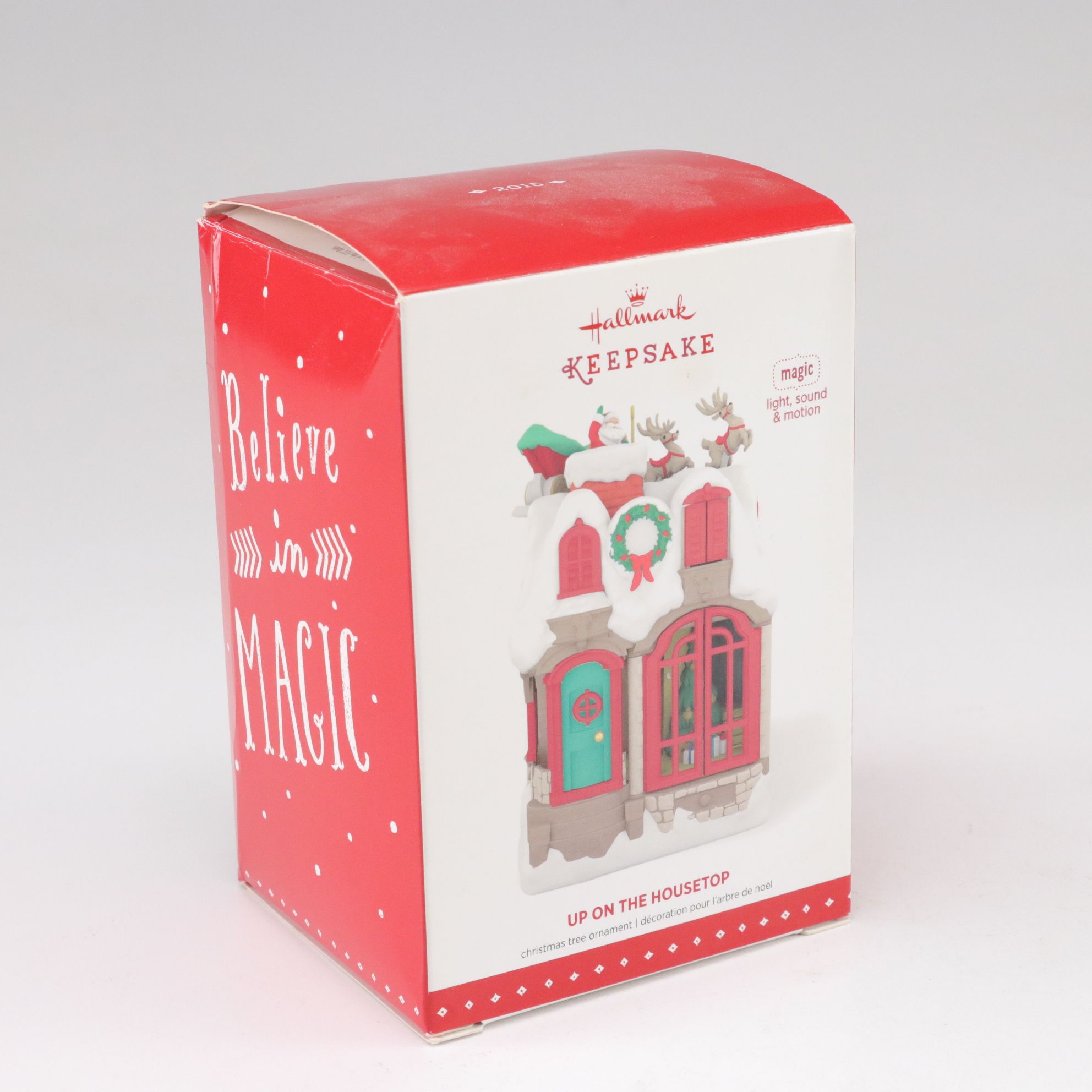 Felt Mouse Christmas Wreaths with Santa Plate, Decorative Boxes & More Decor