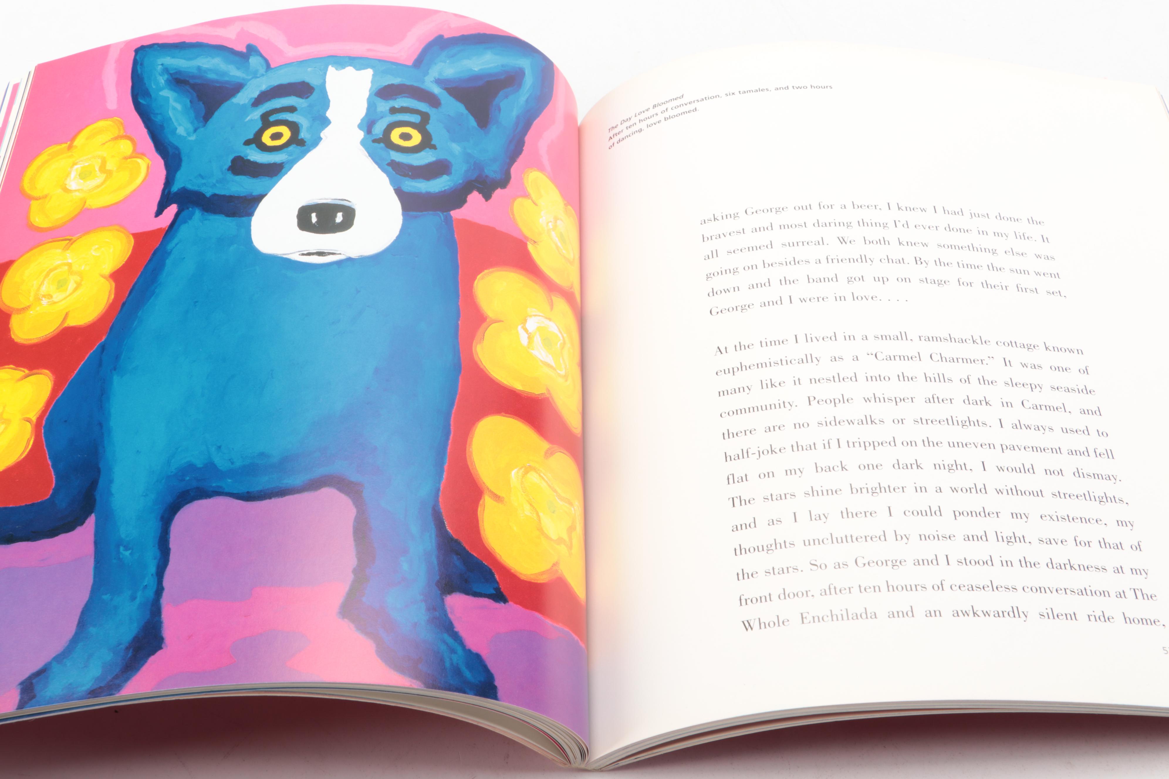 First Paperback Printing "Blue Dog Love" by George and Wendy Rodrigue, 2001