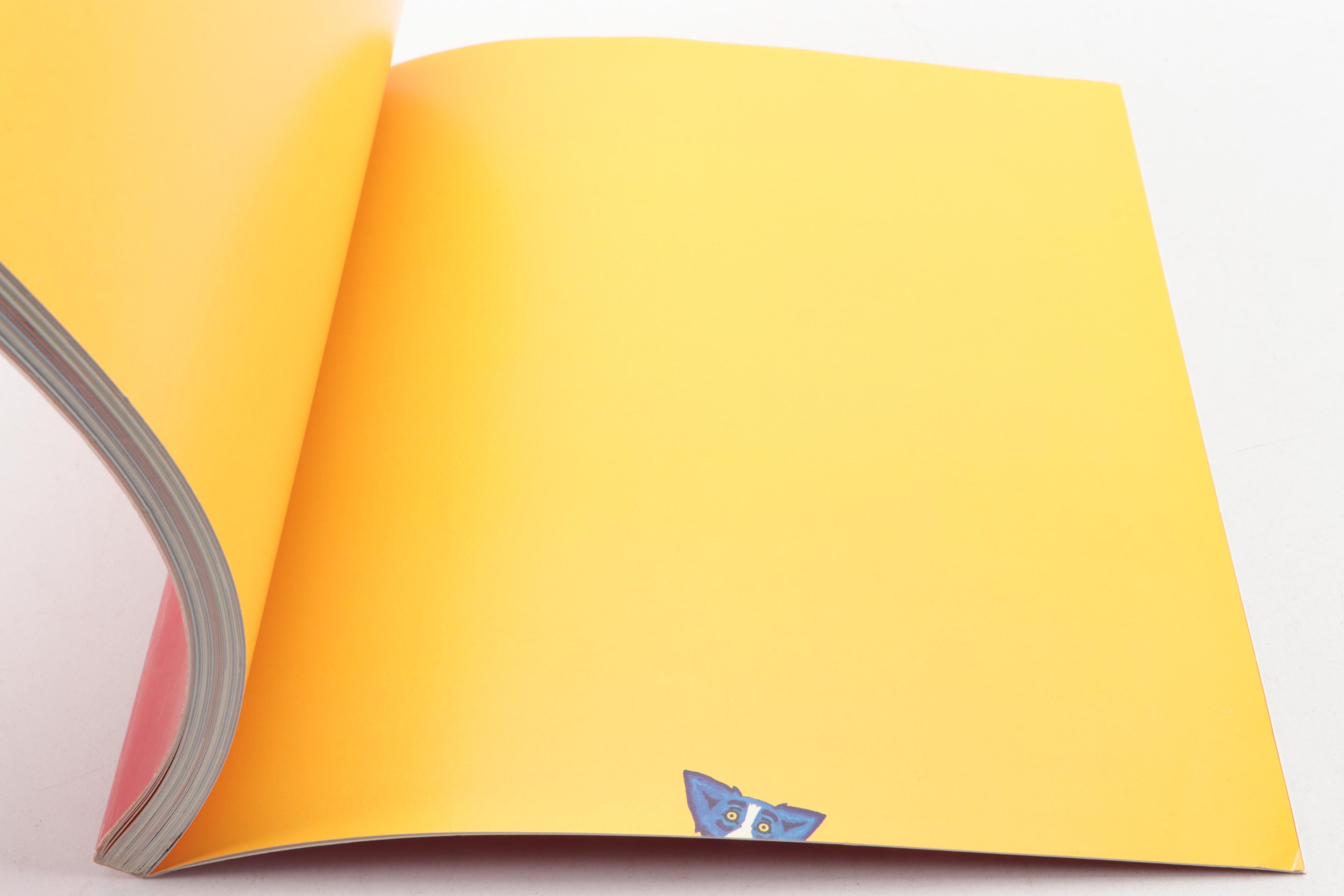 First Paperback Printing "Blue Dog Love" by George and Wendy Rodrigue, 2001