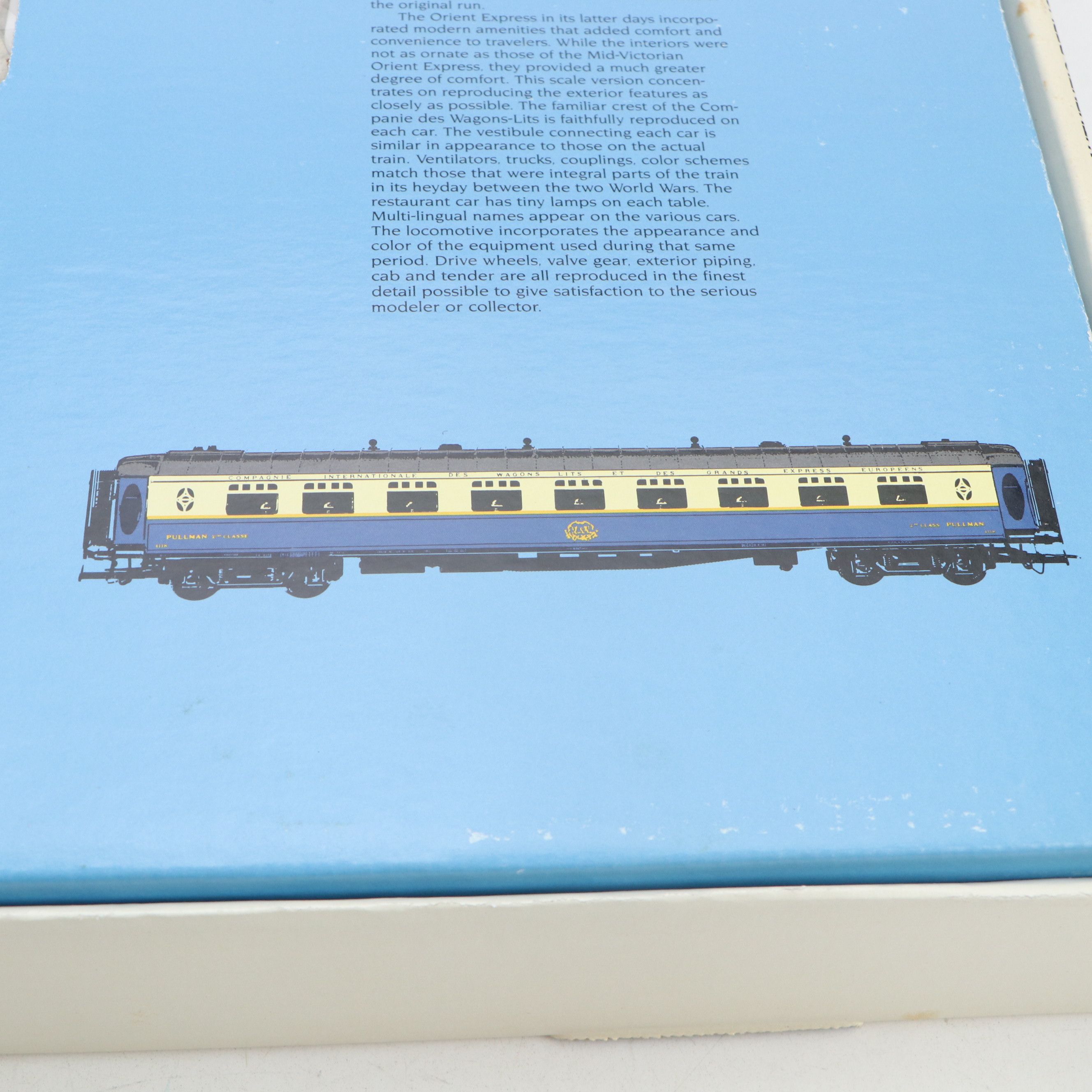 Bachmann "Orient Express" and "Flying Scot" Model Train Box Sets