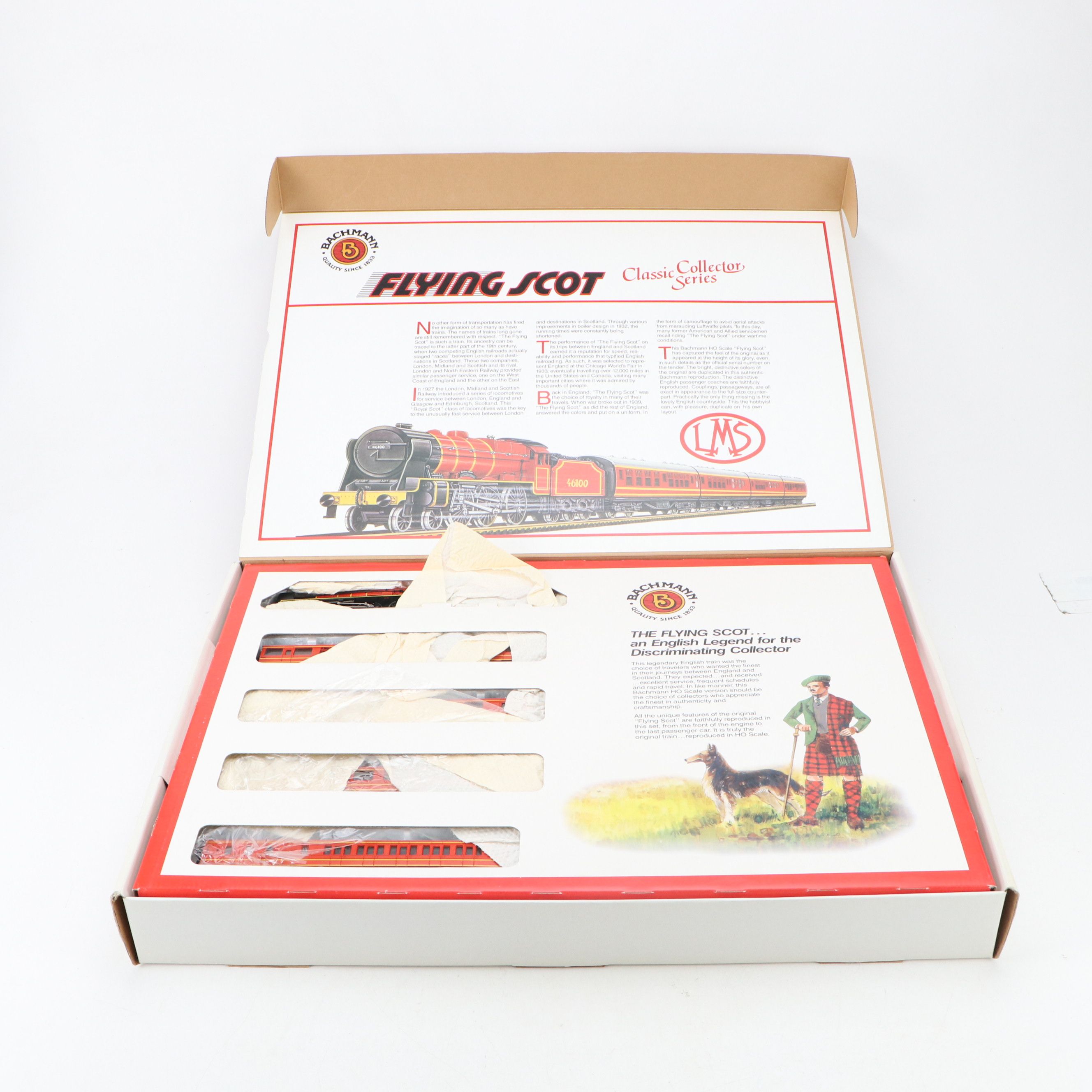 Bachmann "Orient Express" and "Flying Scot" Model Train Box Sets