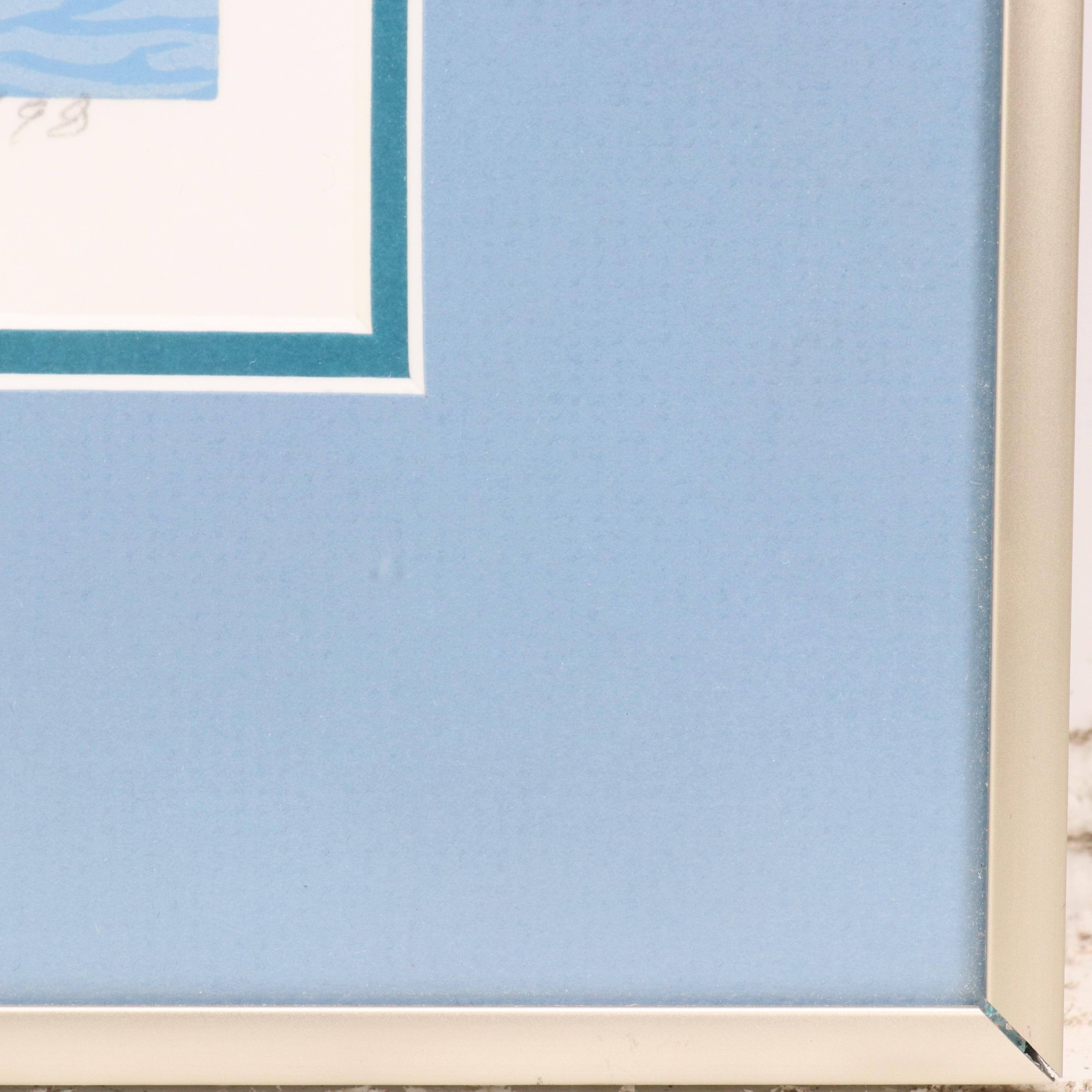 Derek Caines Serigraph "Gros Moume," 1998