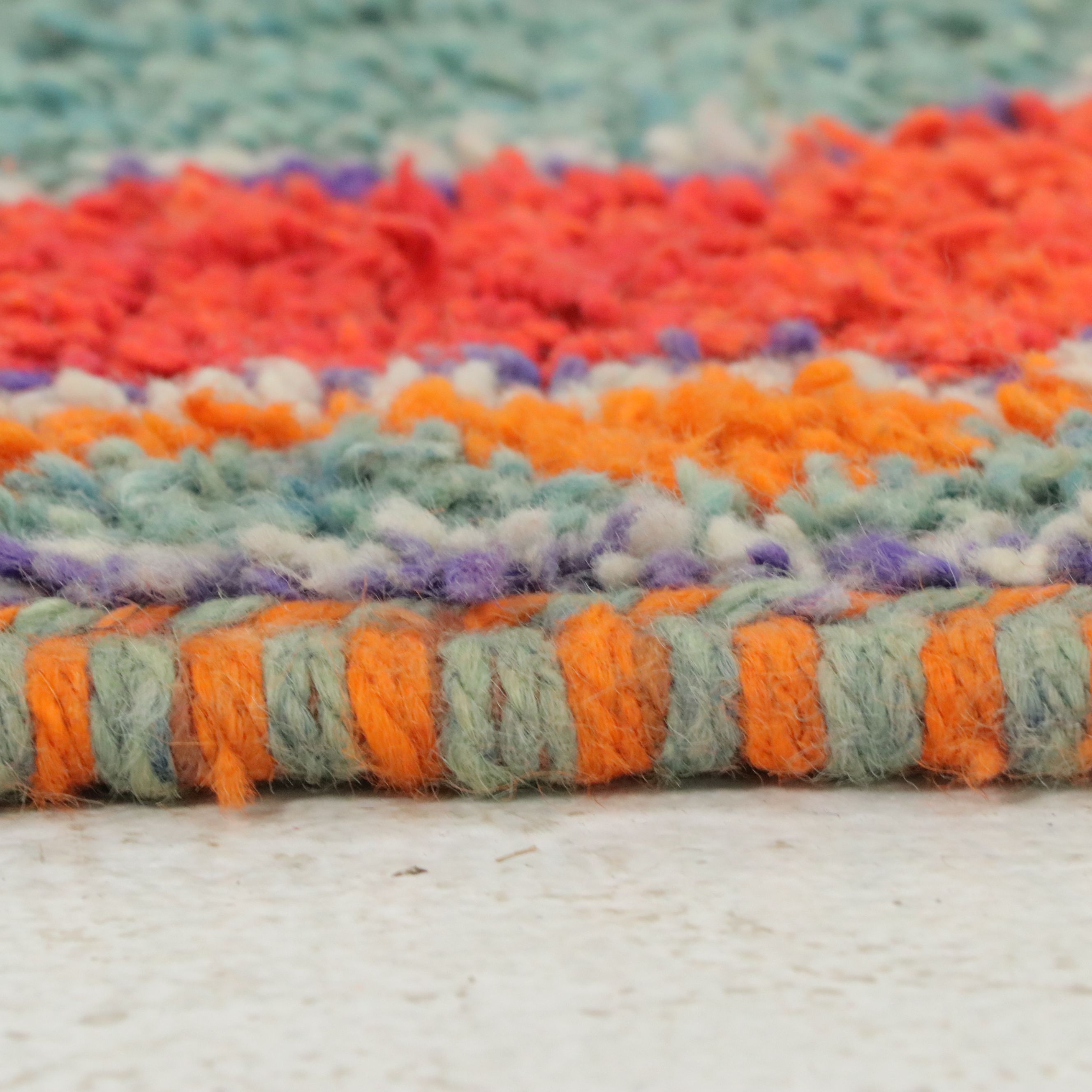 3'6 x 12'6 Hand-Knotted Moroccan Berber Long Rug