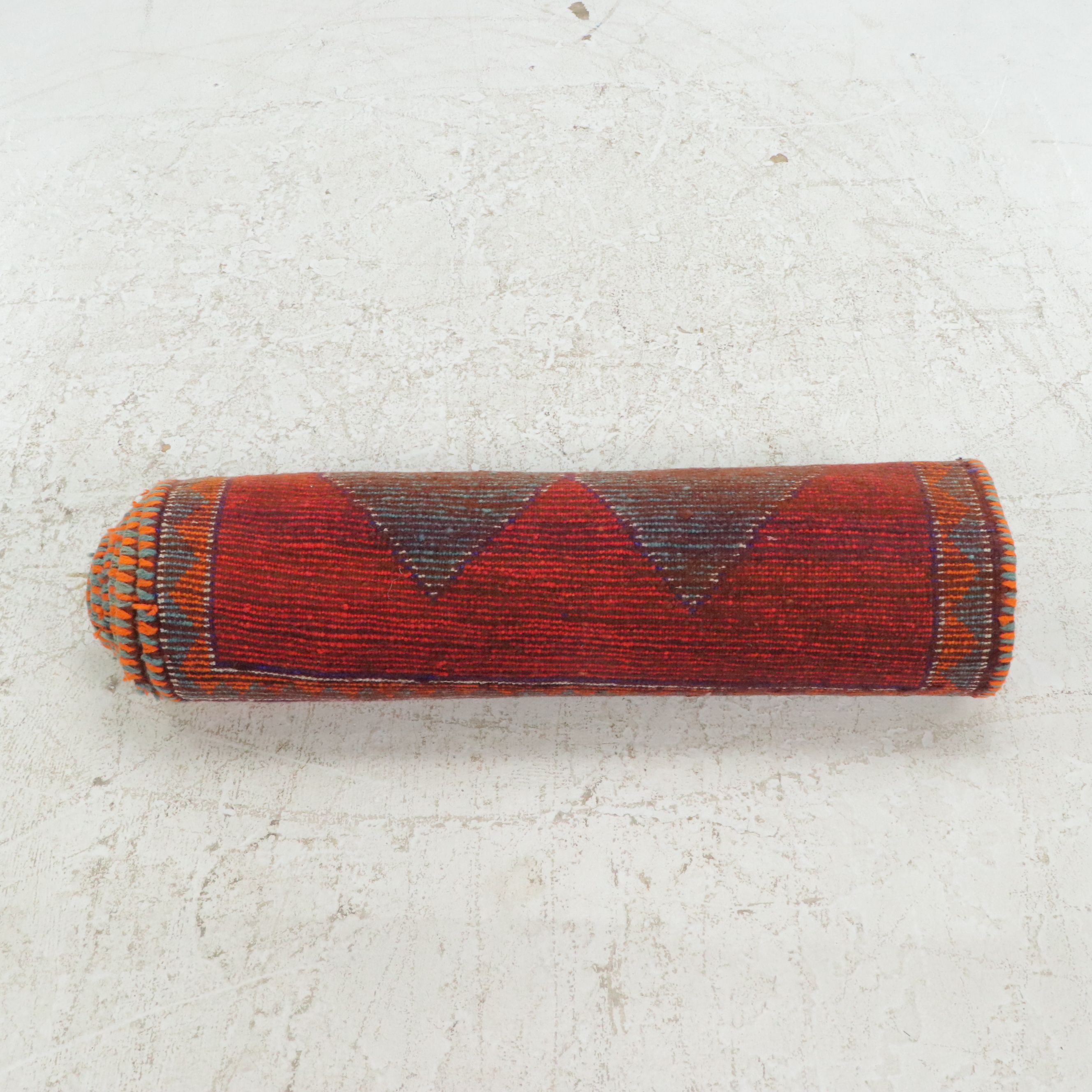 3'6 x 12'6 Hand-Knotted Moroccan Berber Long Rug