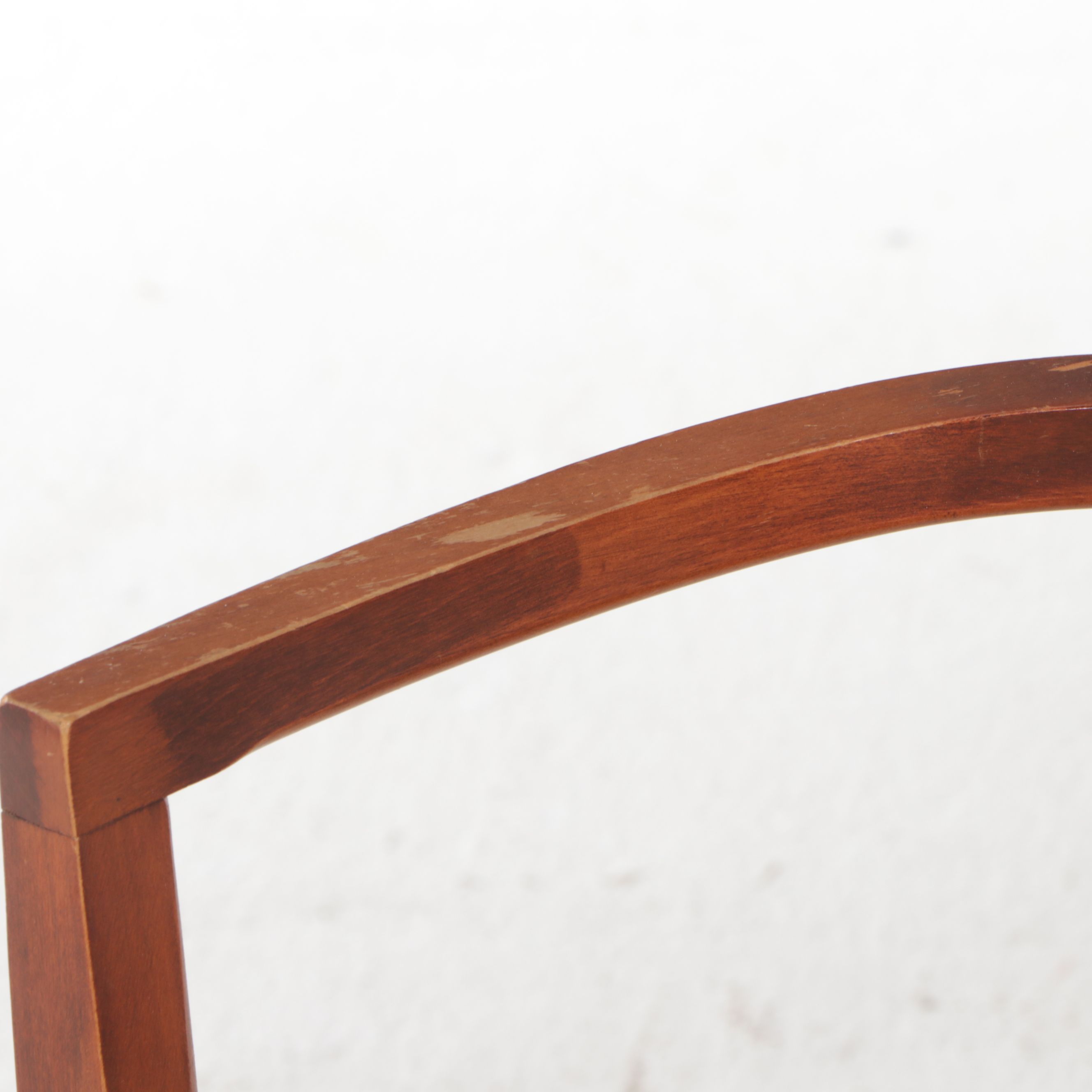 Regency Style Mahogany Fauteuil