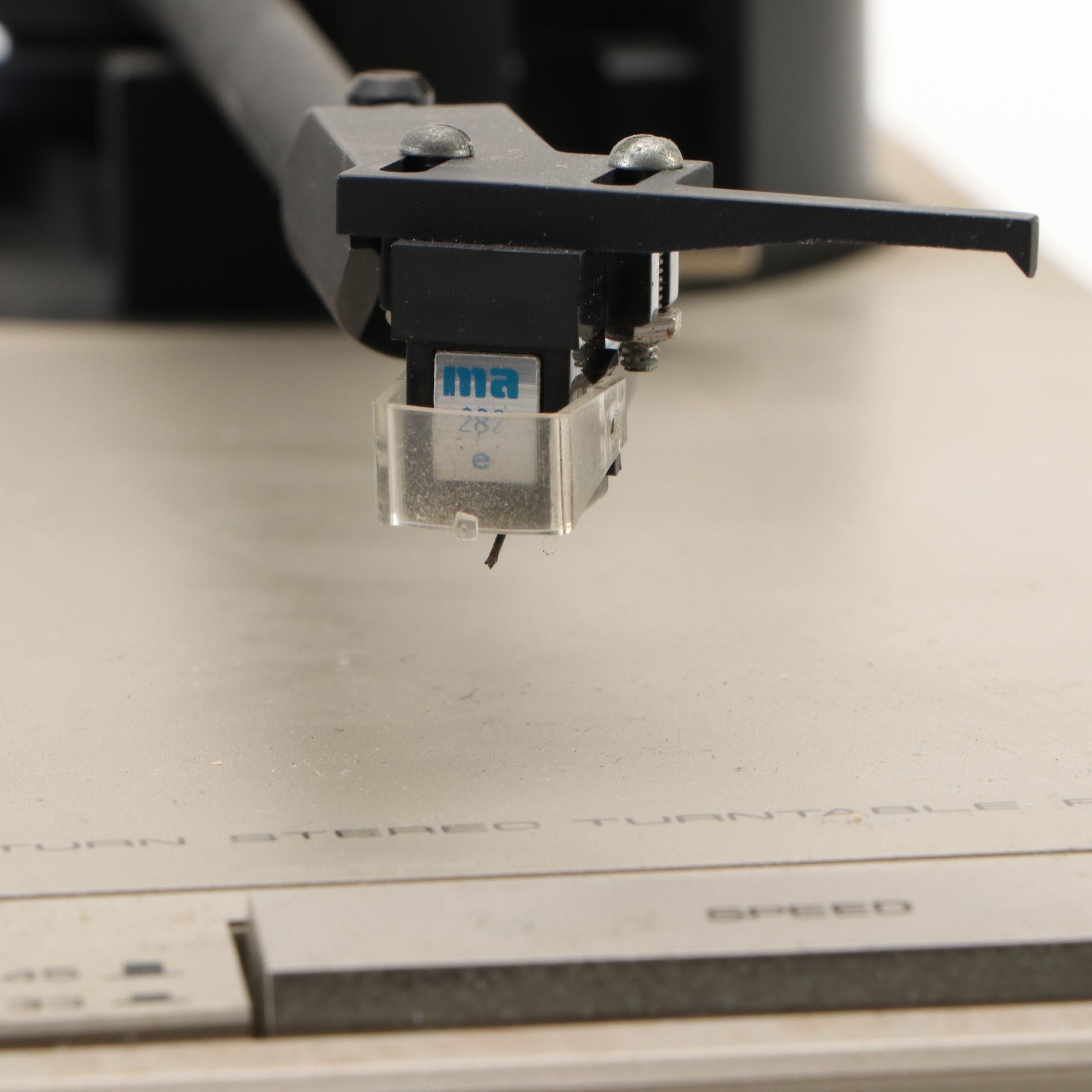 Pioneer PL-2 Auto-Return Stereo and Crosley CR6013A Victory Turntables