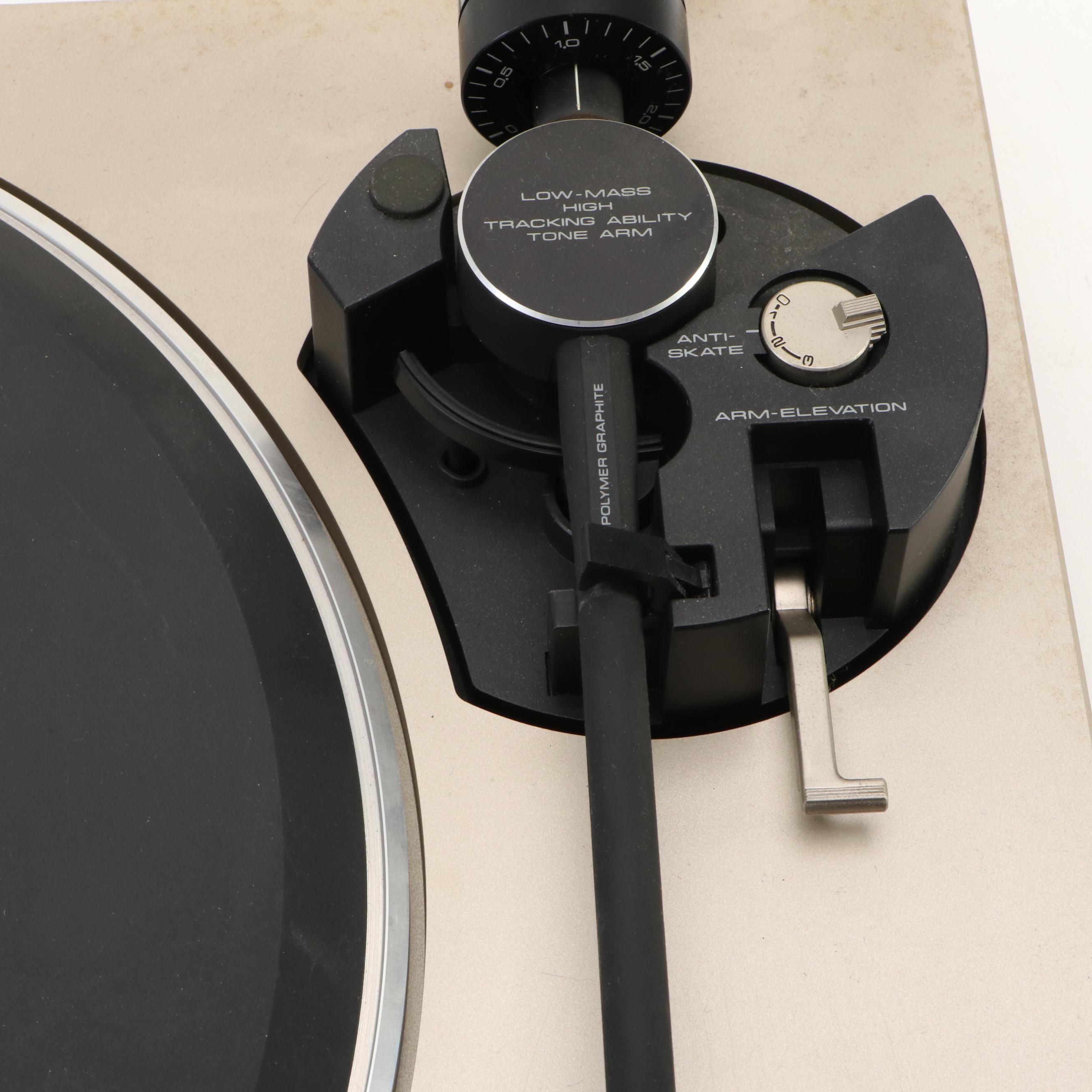 Pioneer PL-2 Auto-Return Stereo and Crosley CR6013A Victory Turntables